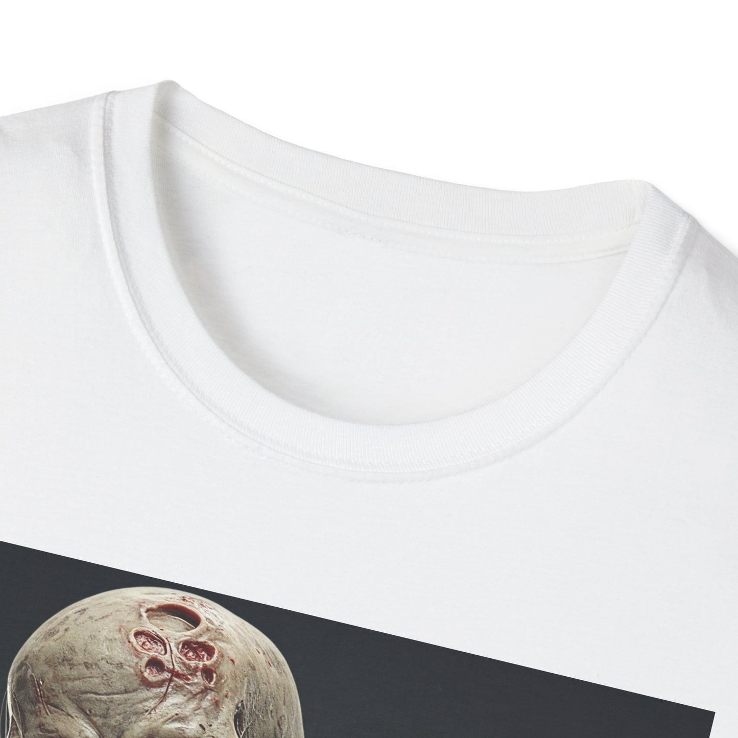 Zombie Graphic Unisex Softstyle T-Shirt | Perfect for Halloween and Horror Fans