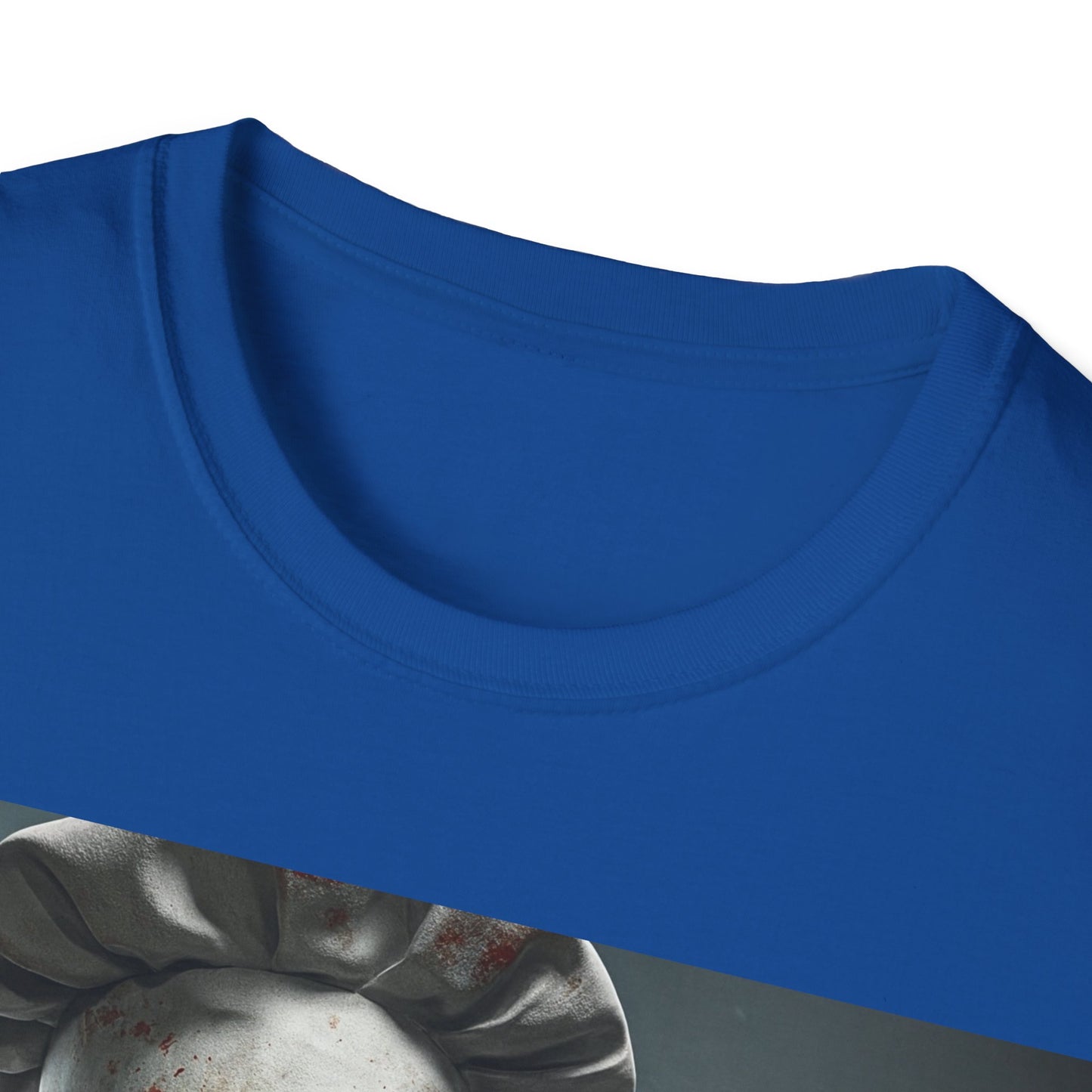 UK - Spooky Chef Apocalyptic Portrait Tee, bold, decaying zombie graphic