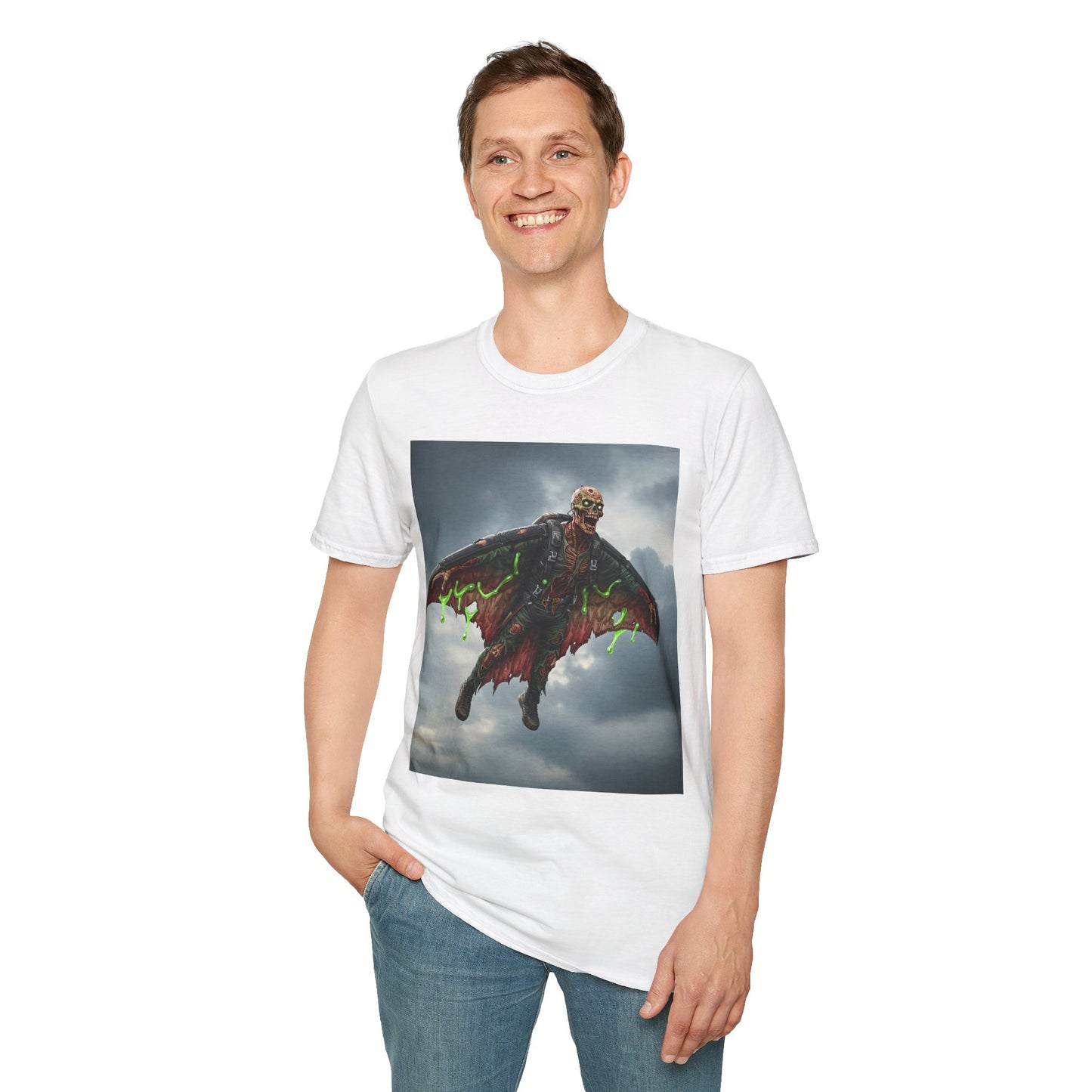 Vintage Horror Mothman Graphic Tee