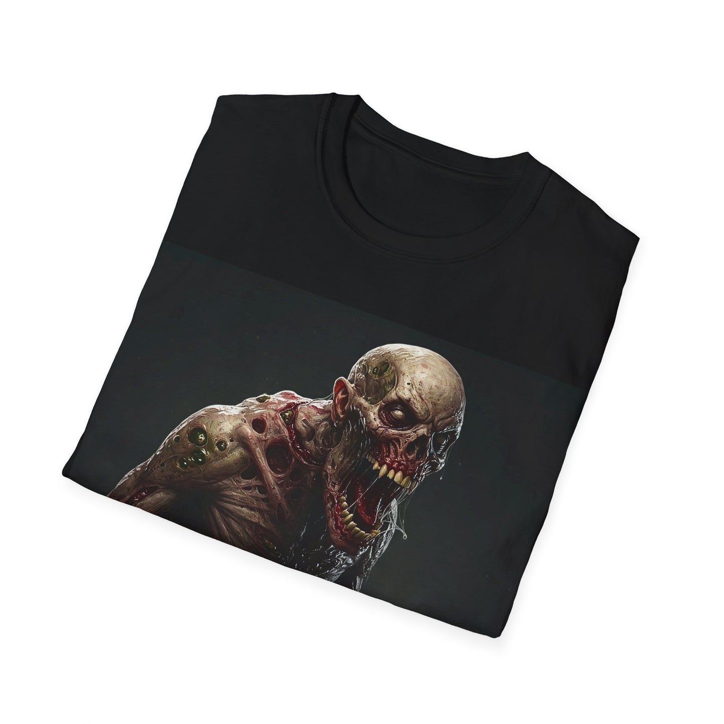 UK - Creepy Horror Apocalyptic Portrait Tee: A Vision of Decay