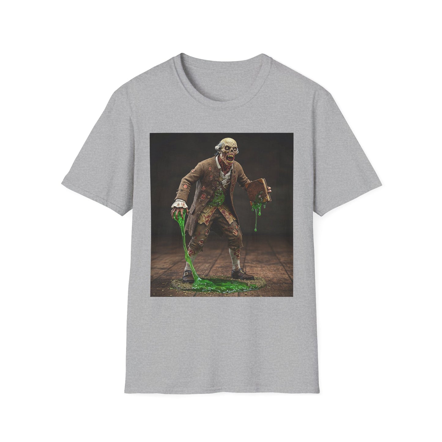 Zombie Science Unisex Softstyle T-Shirt - Spooky Halloween Apparel