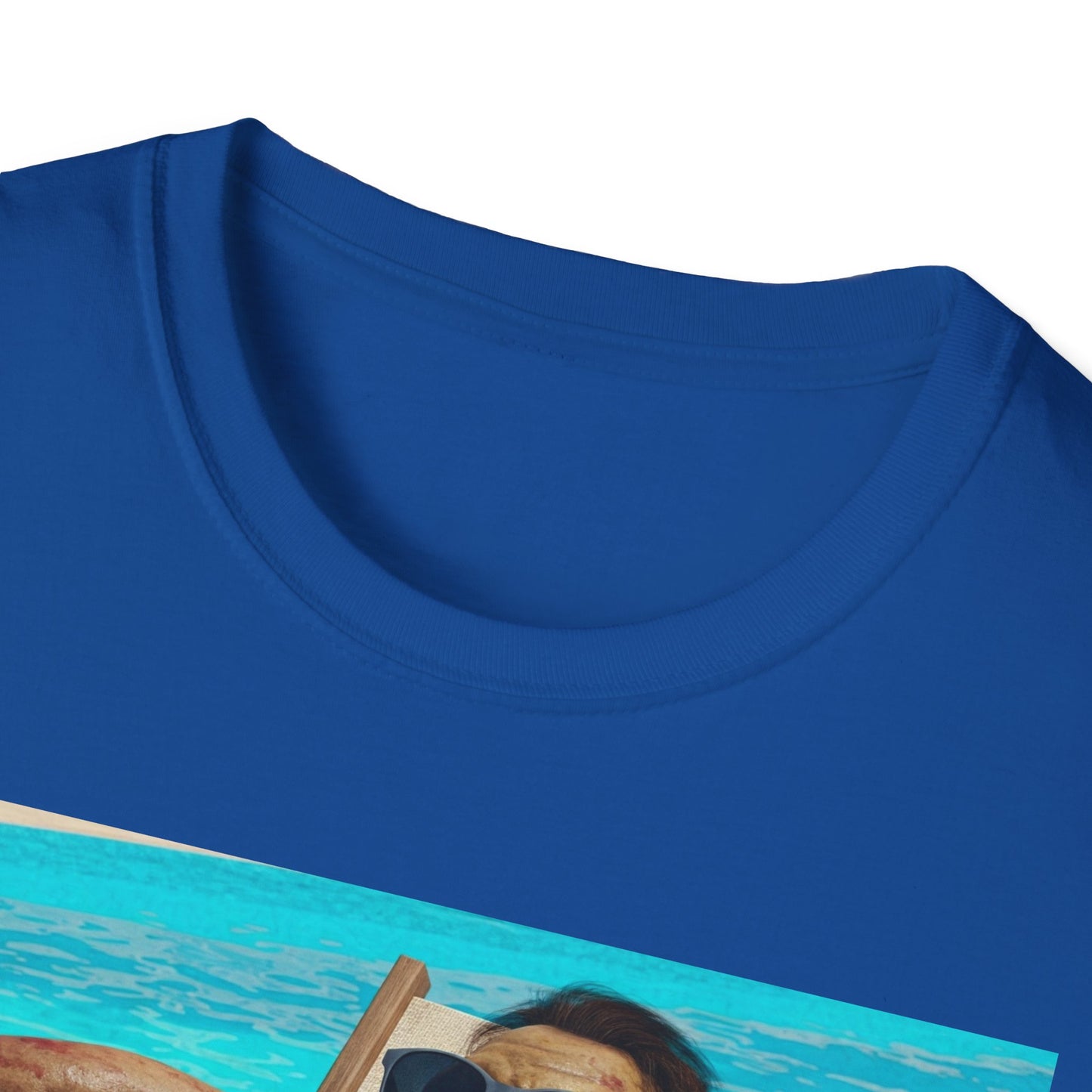 Zombie Relaxation Unisex Softstyle T-Shirt - Perfect for Halloween and Casual Outings