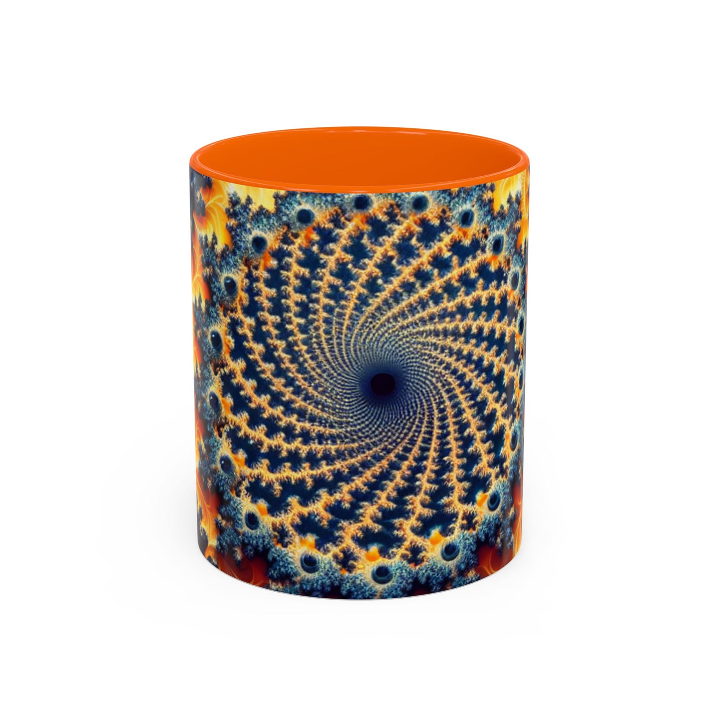 Vibrant Abstract Accent Coffee Mug - Unique 11 & 15oz Design for Art Lovers