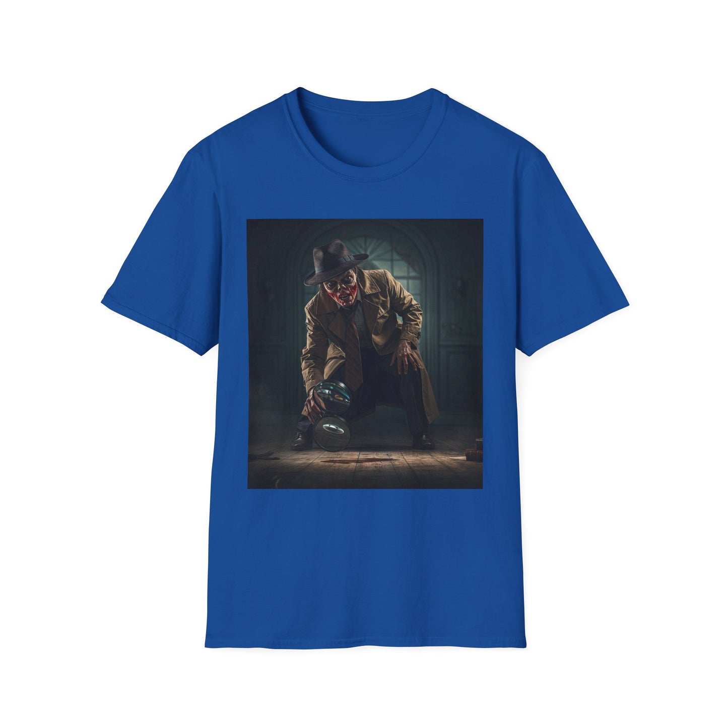 Unisex Horror-Themed Softstyle T-Shirt - Perfect for Halloween and Horror Fans