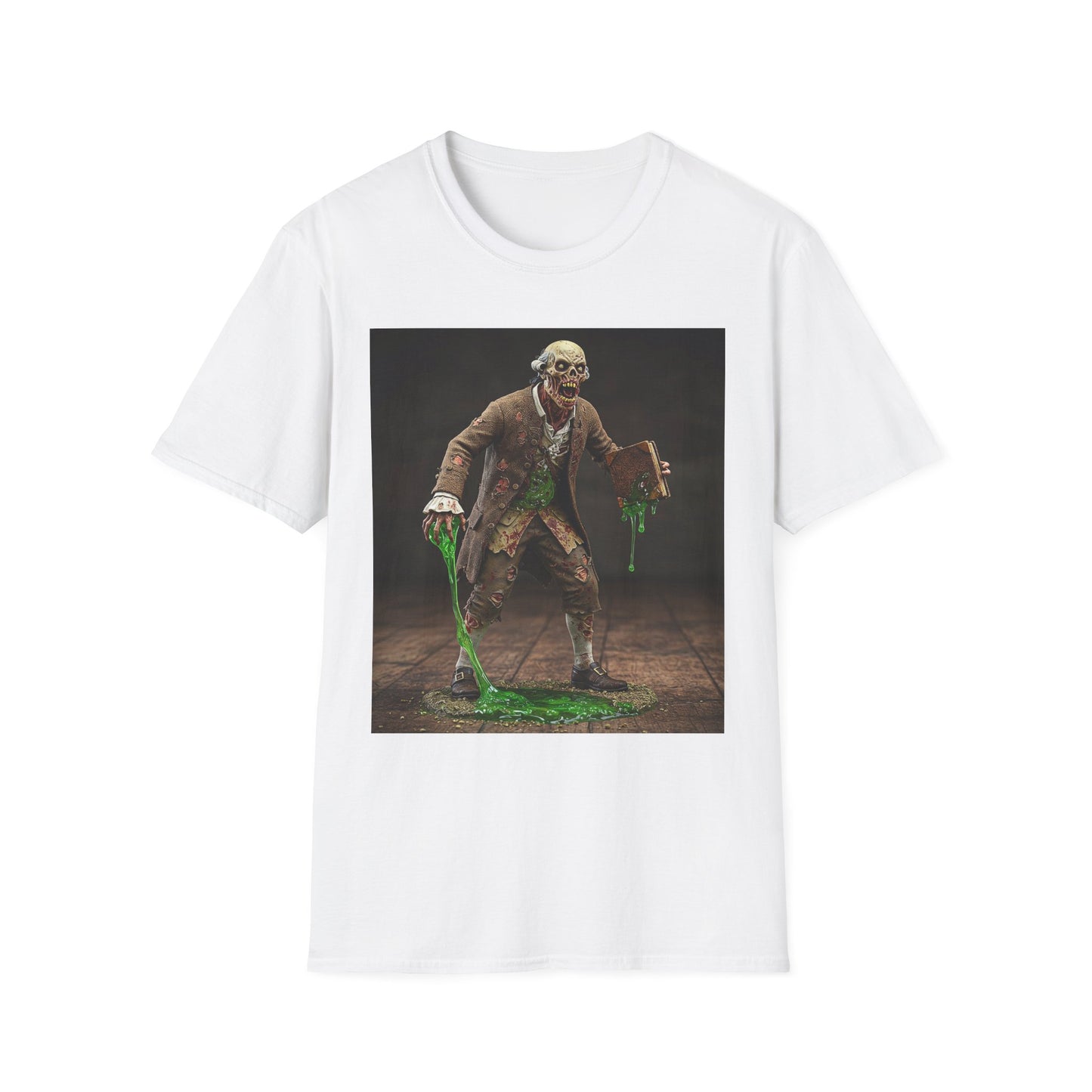Zombie Science Unisex Softstyle T-Shirt - Spooky Halloween Apparel