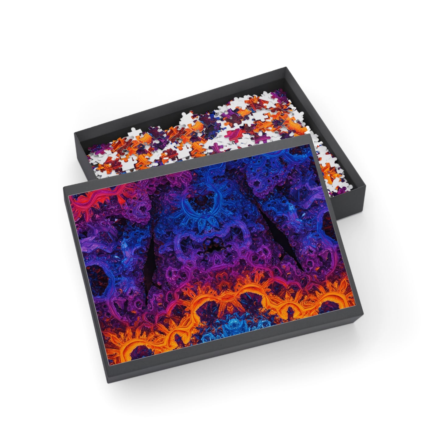 097- Fractal Puzzle (96, 252, 500, 1000-Piece) - Fun Family Activity and Gift