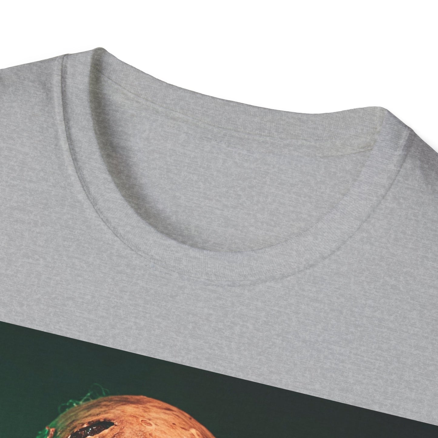 UK - Horror-Themed Apocalyptic Portrait Tee, bold, decaying zombie graphic