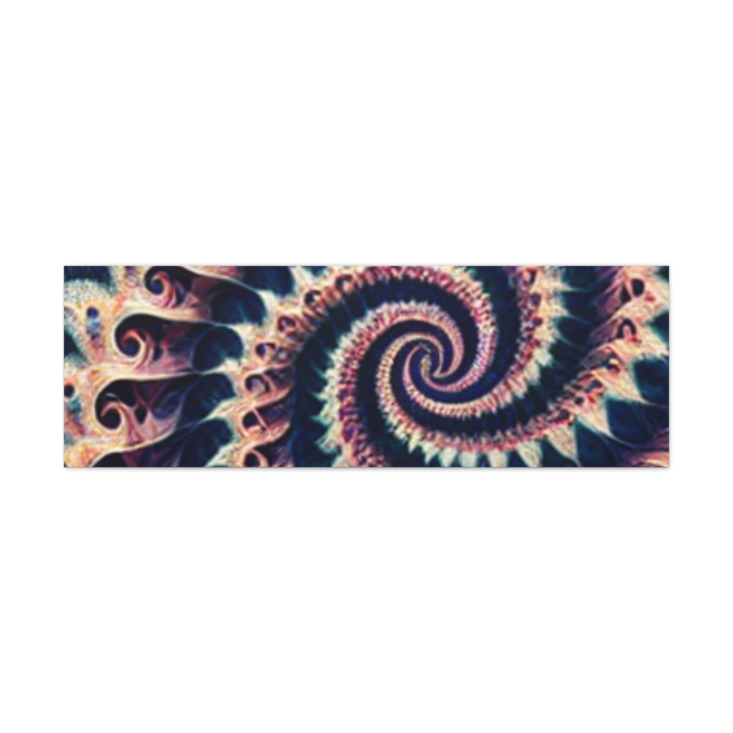 Abstract Spiral Art Canvas Print - Modern Home Decor for Art Lovers