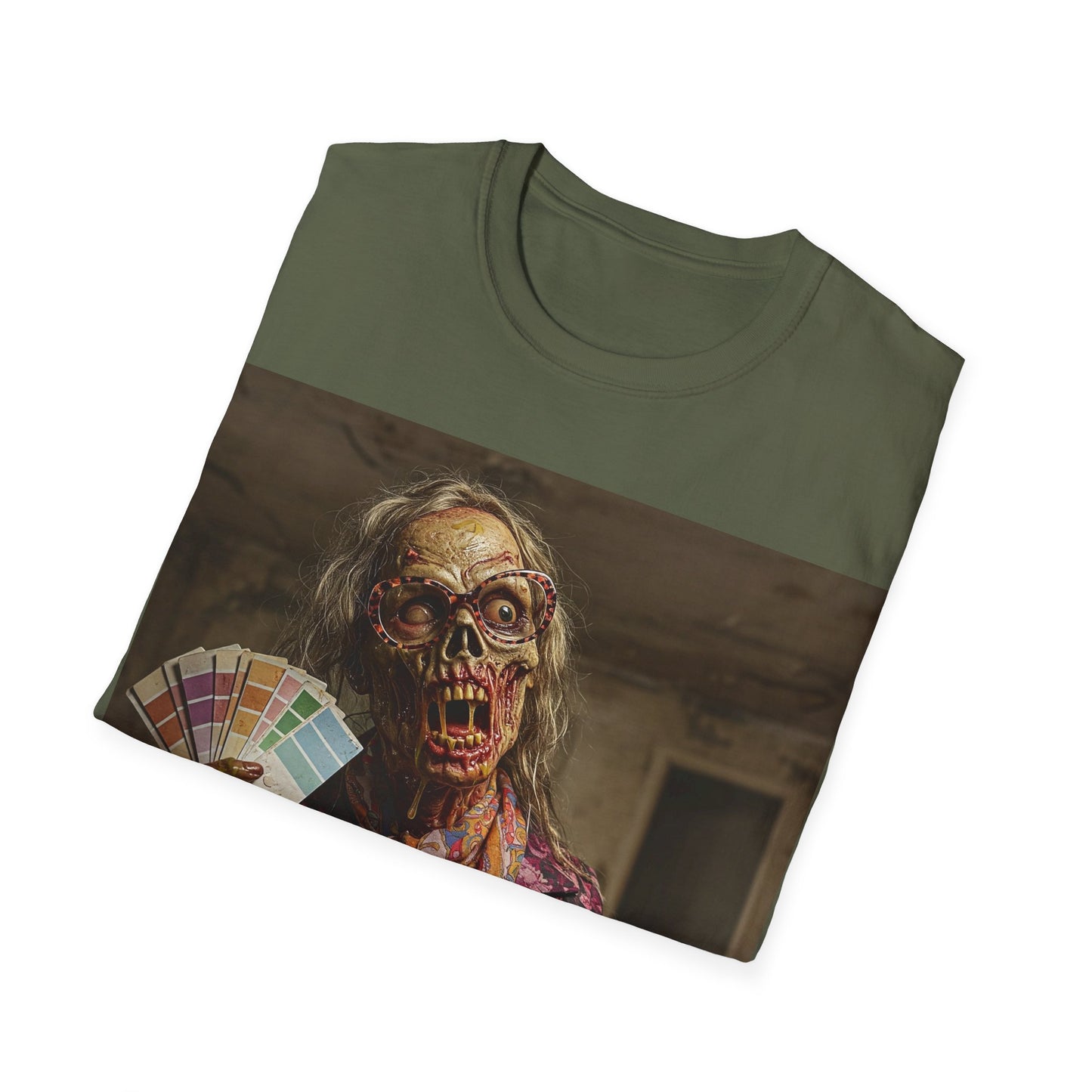 UK - Spooky Skeleton Graphic Unisex T-Shirt - Perfect for Halloween and Horror Fans