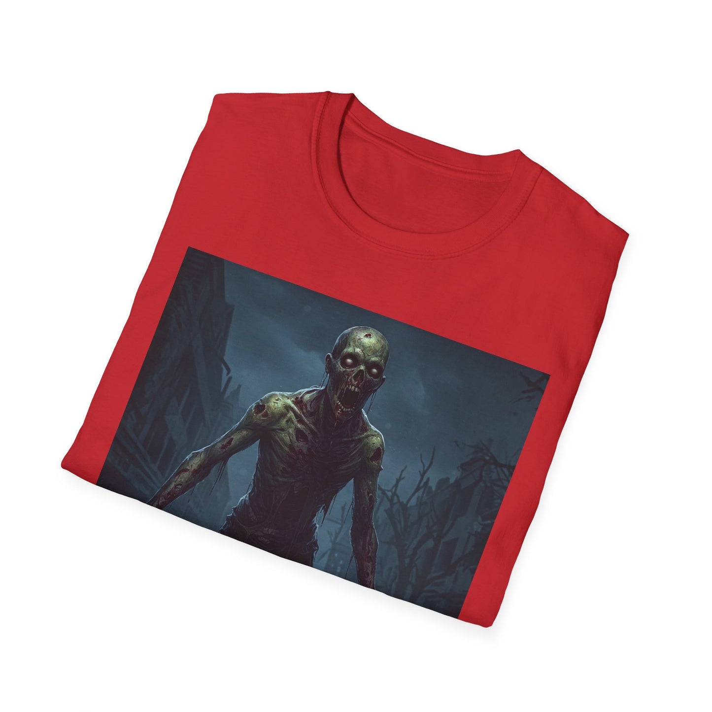 Zombie Apocalypse Unisex Softstyle T-Shirt - Perfect for Horror Lovers