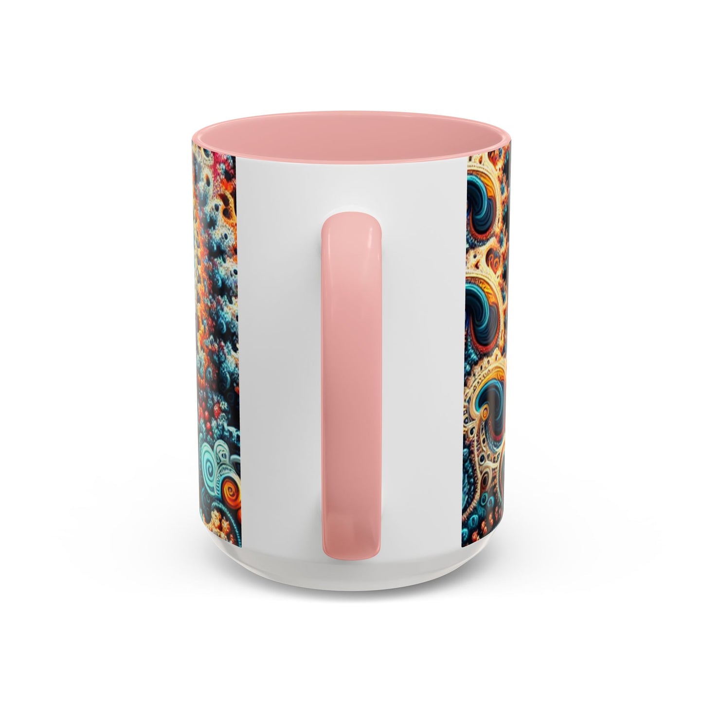 Colorful Fractal Coffee Mug - 11oz & 15oz - Perfect for Art Lovers