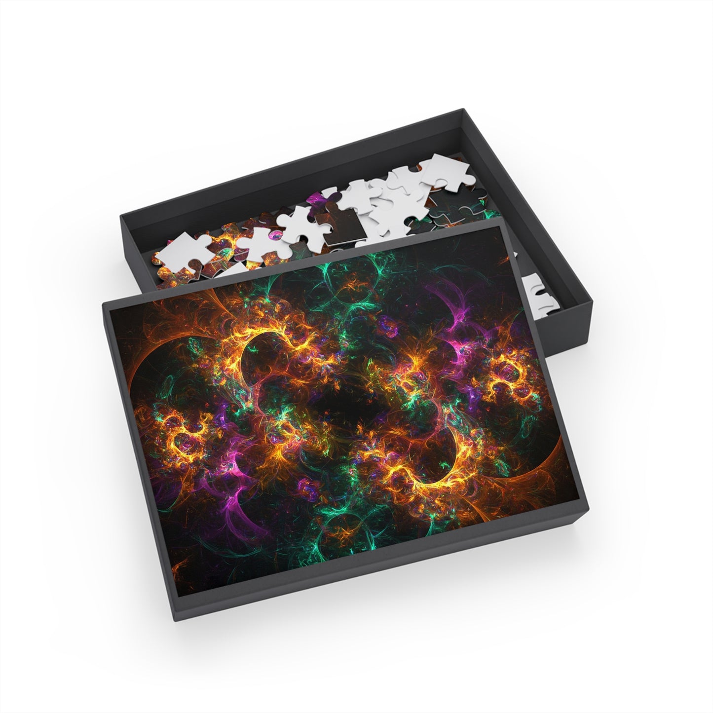 Colorful Cosmic Puzzle - 500-Piece Jigsaw for Family Fun