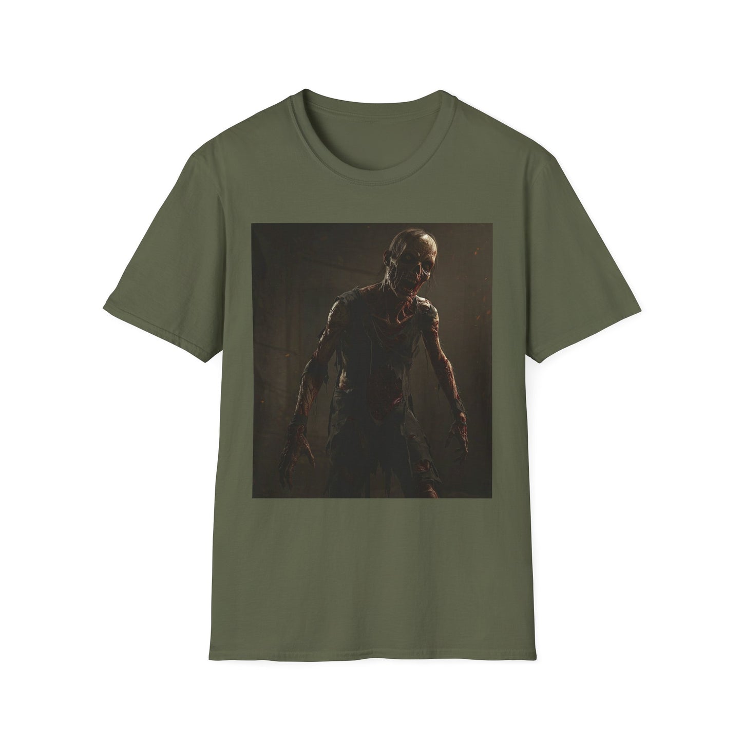 Unisex Zombie Graphic T-Shirt - Perfect for Halloween and Horror Fans