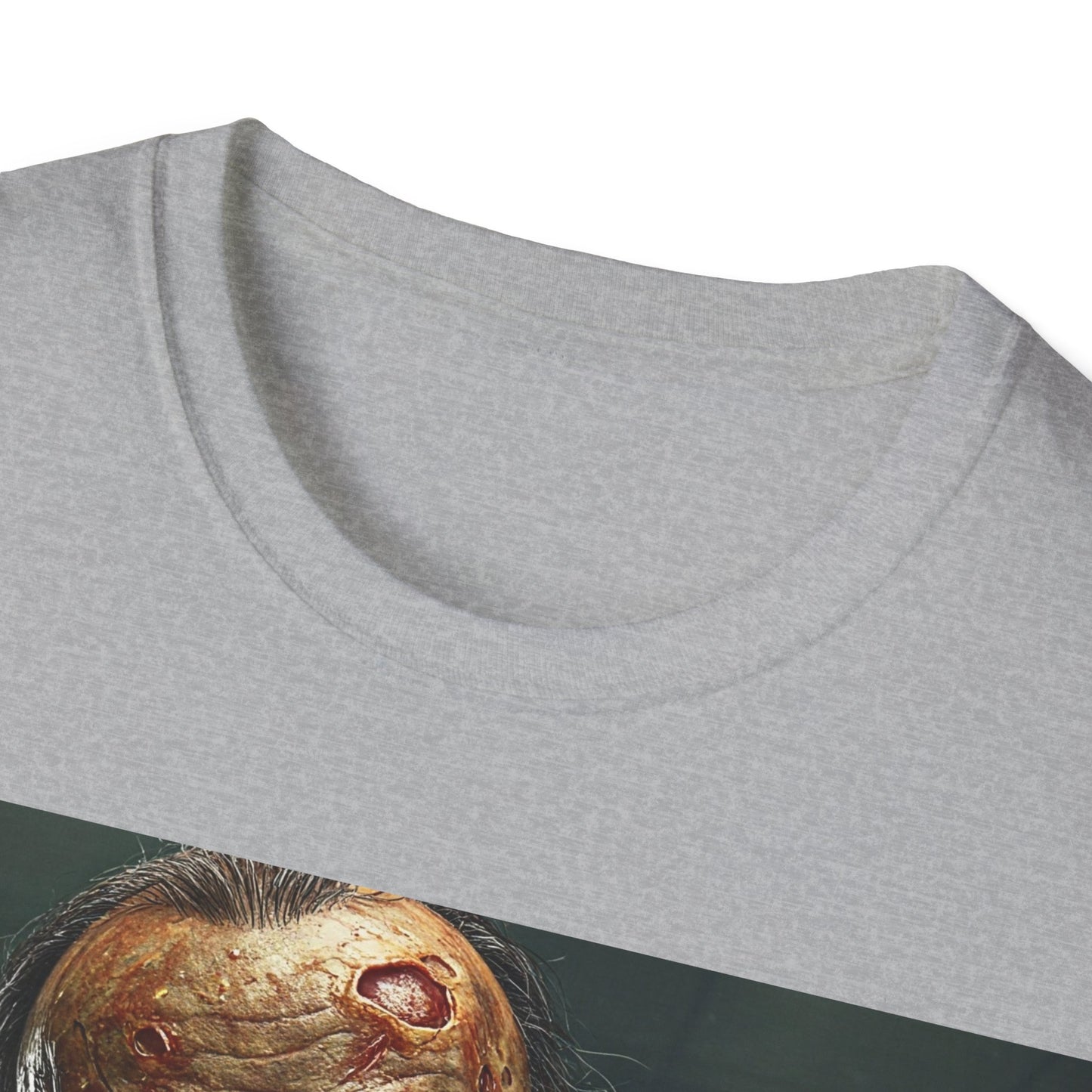 UK - Zombie Businessman Unisex Softstyle T-Shirt | Spooky Halloween Apparel