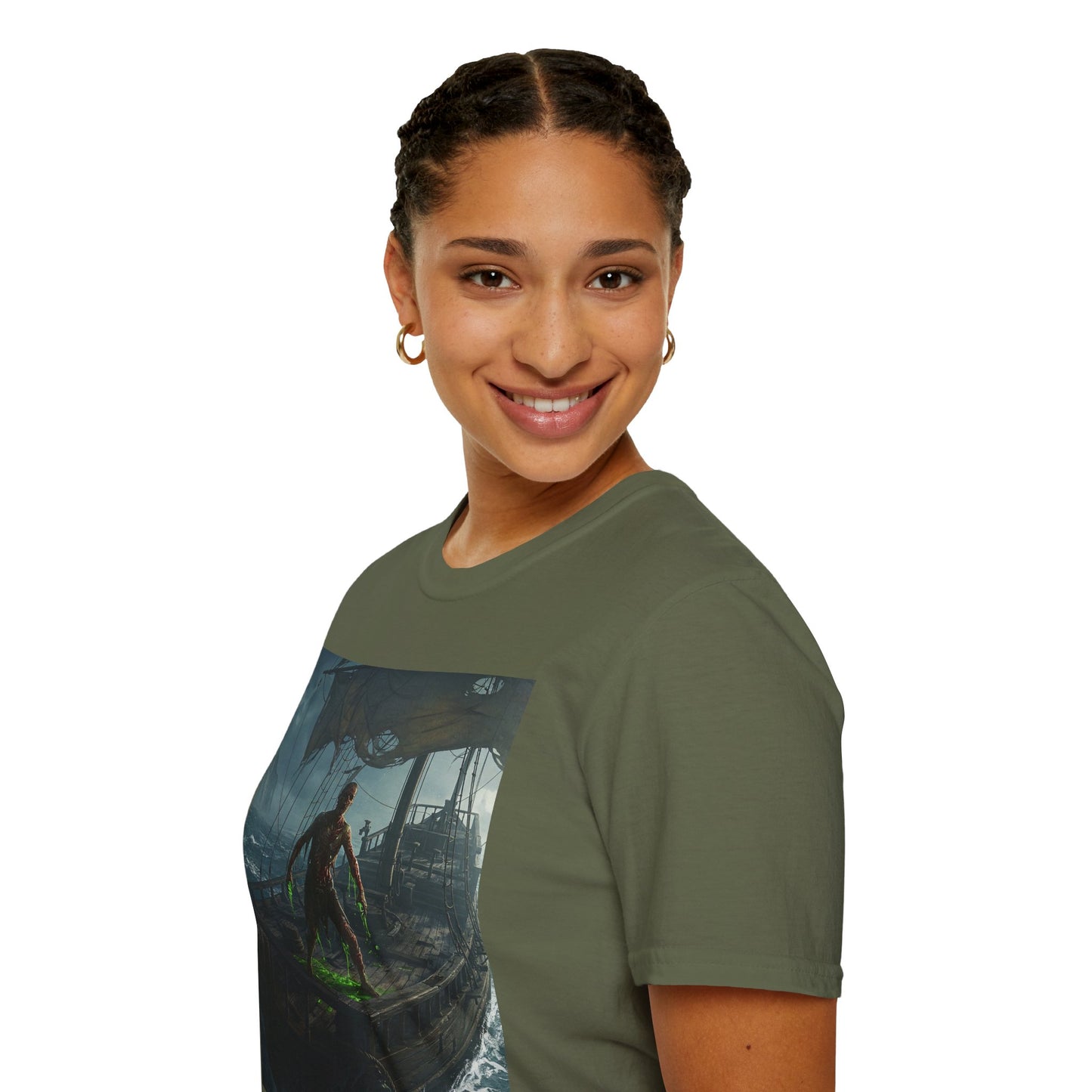 Adventurous Pirate Graphic Unisex T-Shirt - Perfect for Sea Lovers!
