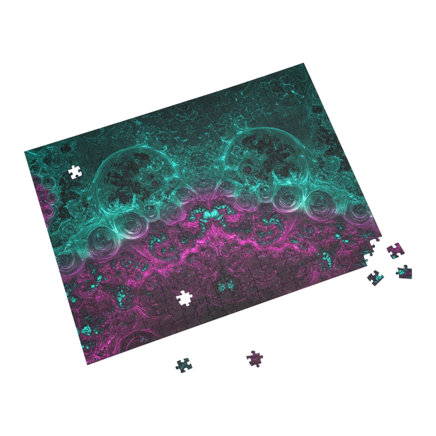 027 - Fractal Puzzle (96, 252, 500, 1000-Piece) - Fun Family Activity and Gift