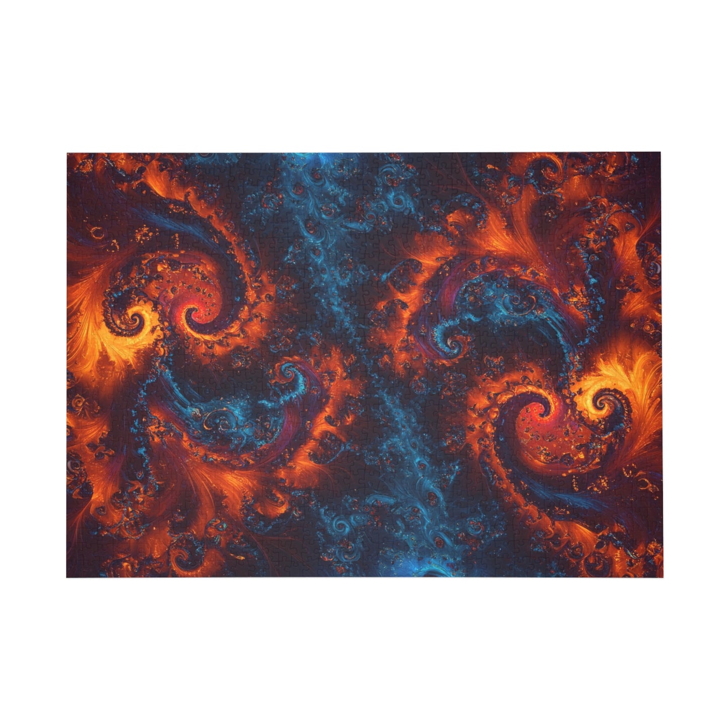 Vibrant Swirls Puzzle - 1000-Piece Colorful Abstract Jigsaw