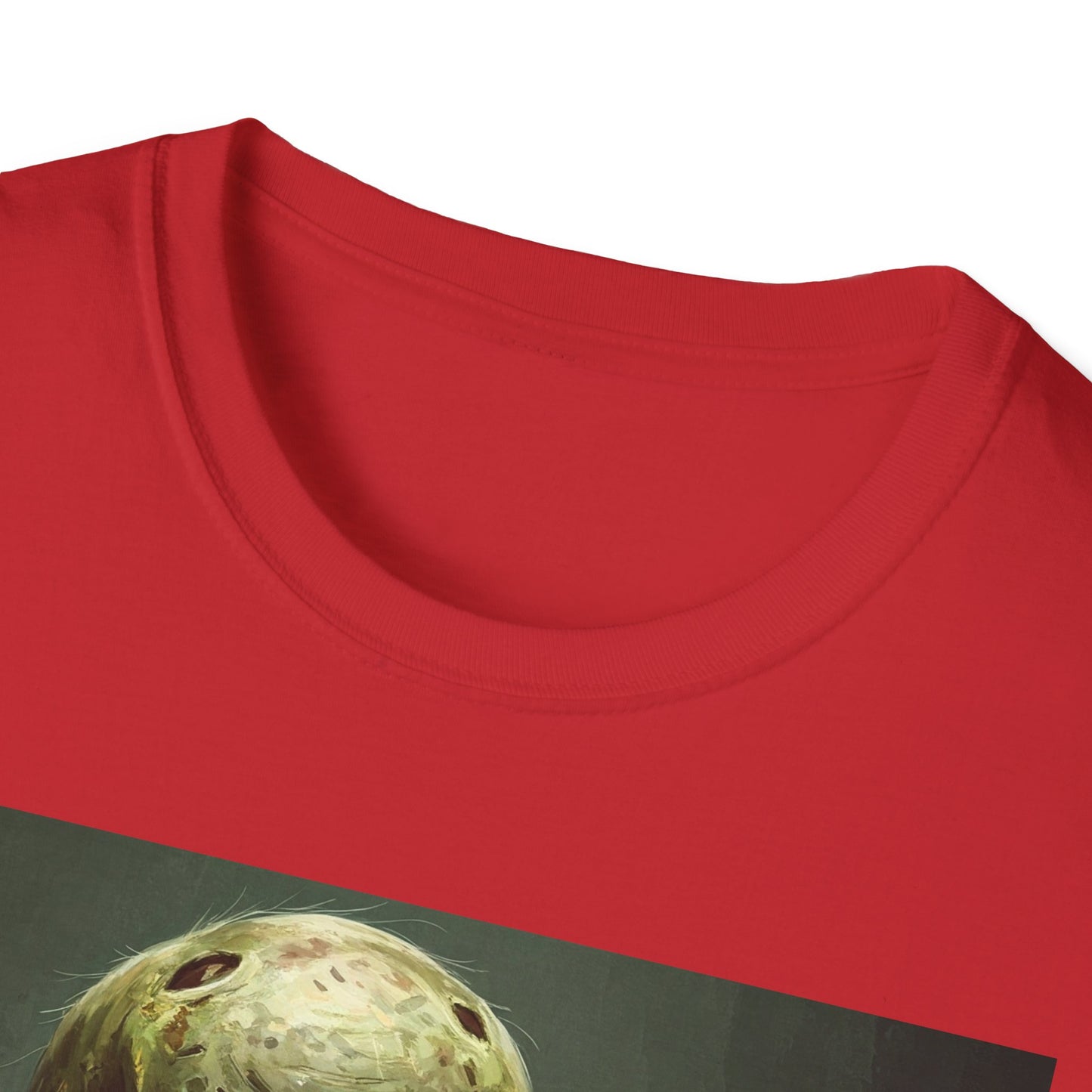 Apocalyptic Portrait Tee, bold, decaying zombie graphic