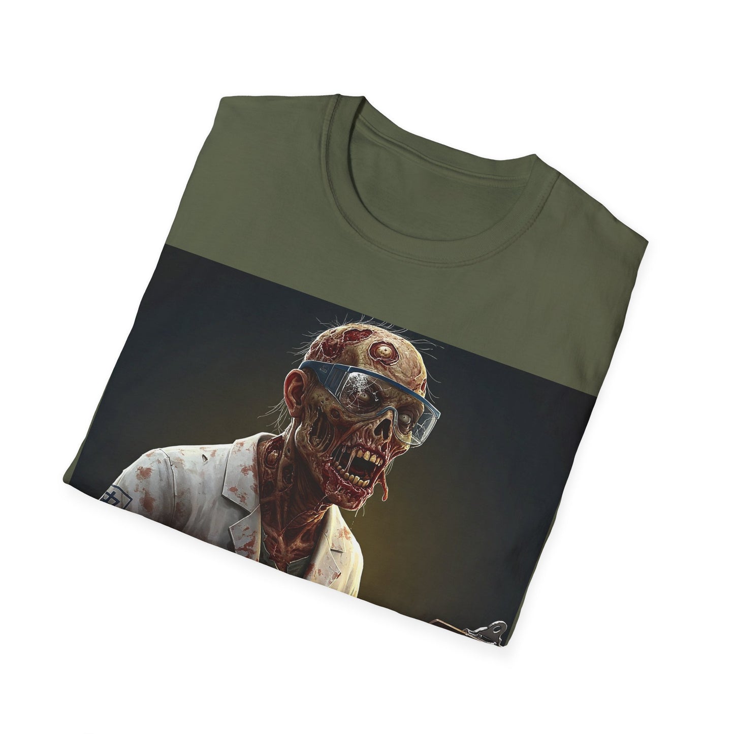 UK - Zombie Doctor Graphic T-Shirt for Horror Fans