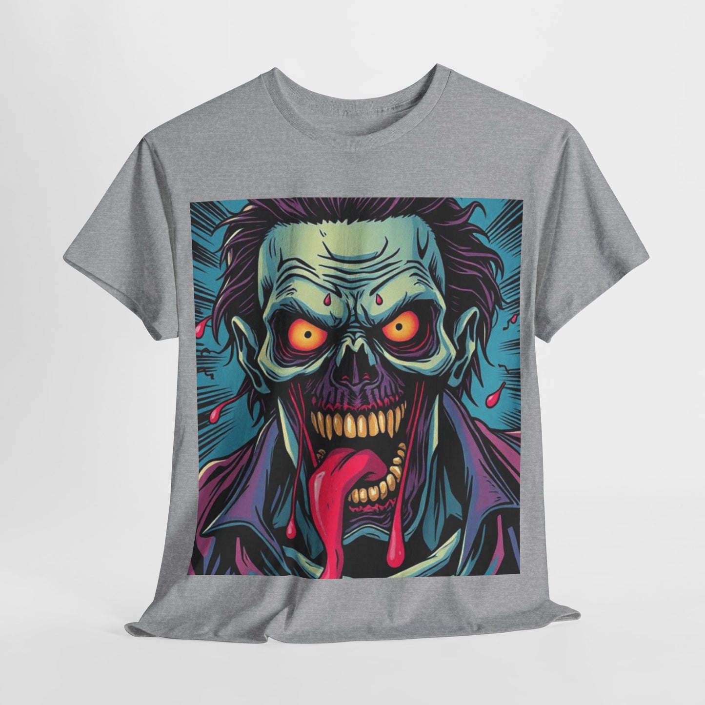 UK - Vibrant Zombie Graphic Tee - Unisex