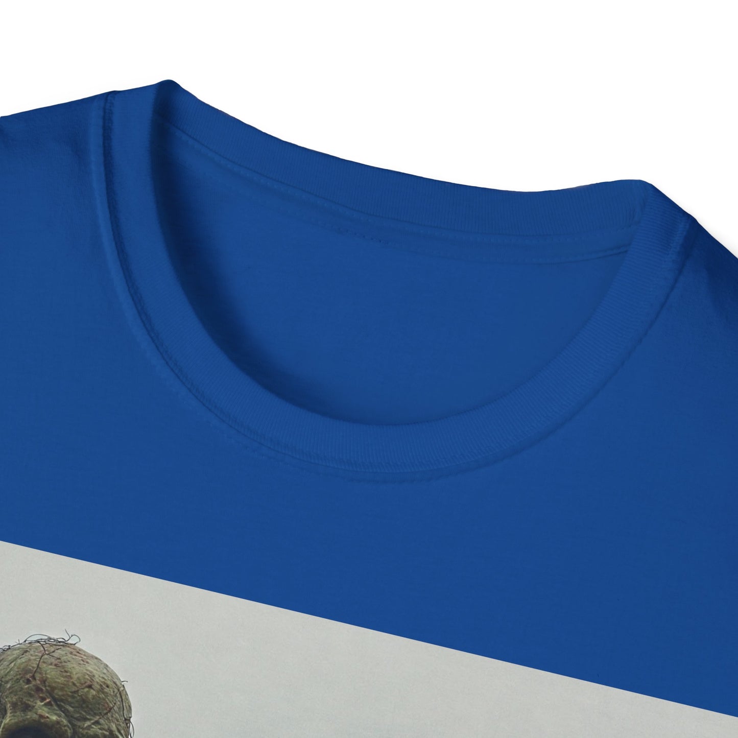 UK - Patriot Zombie Apocalypse Apocalyptic Portrait Tee, bold, decaying zombie graphic