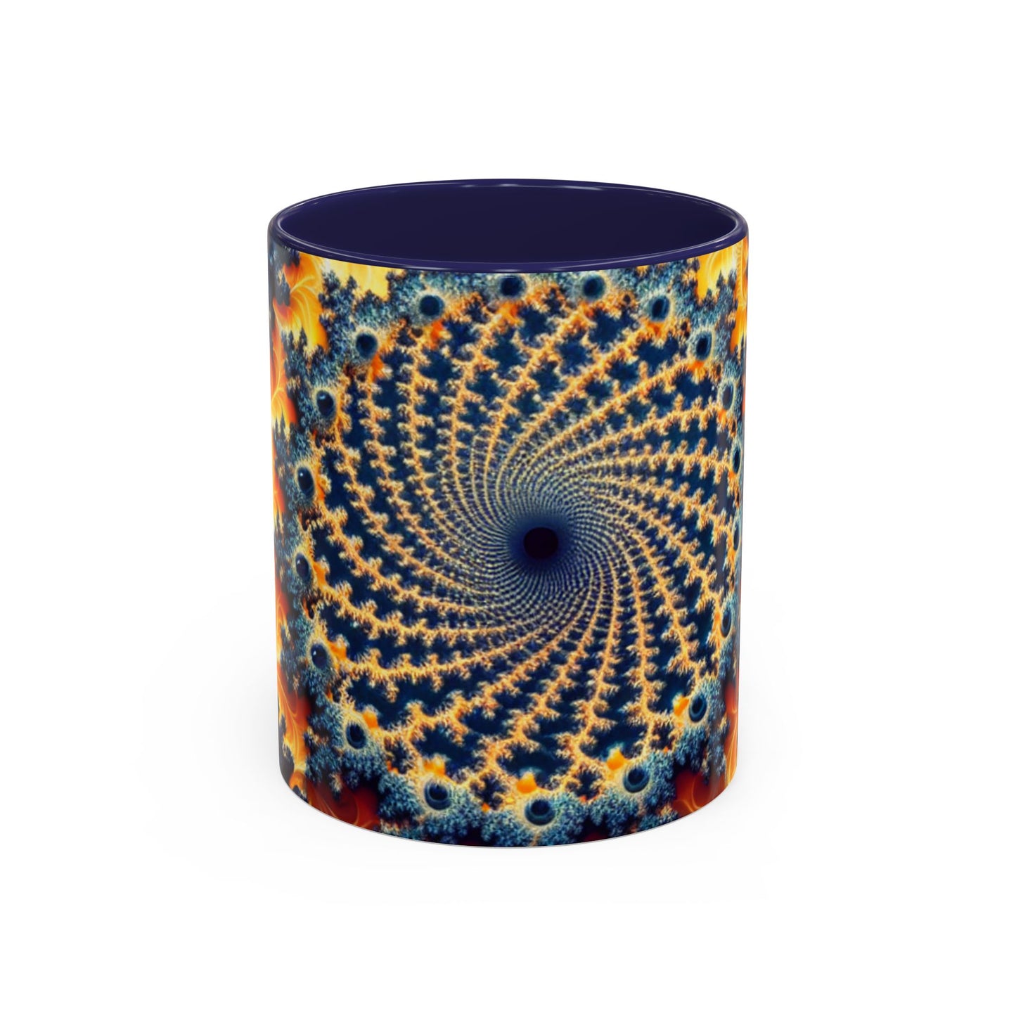 Vibrant Abstract Accent Coffee Mug - Unique 11 & 15oz Design for Art Lovers