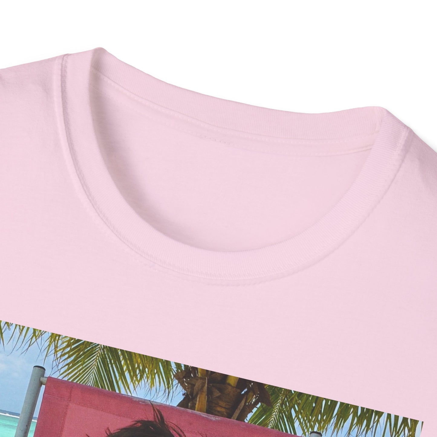 Chill Zombie Unisex Softstyle T-Shirt - Perfect for Beach Days & Halloween