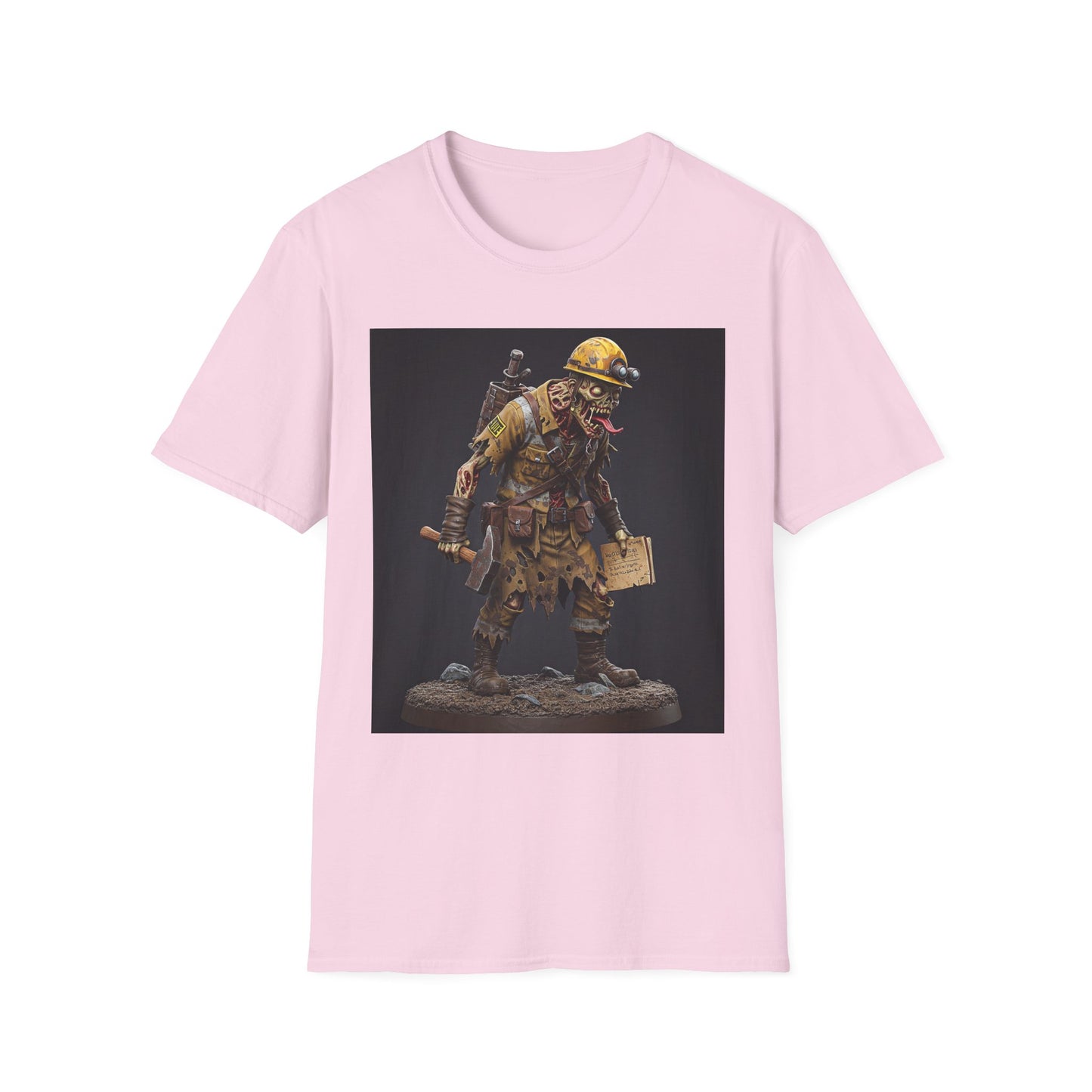 Vintage Mining Themed Unisex Softstyle T-Shirt - Perfect for Adventure Lovers