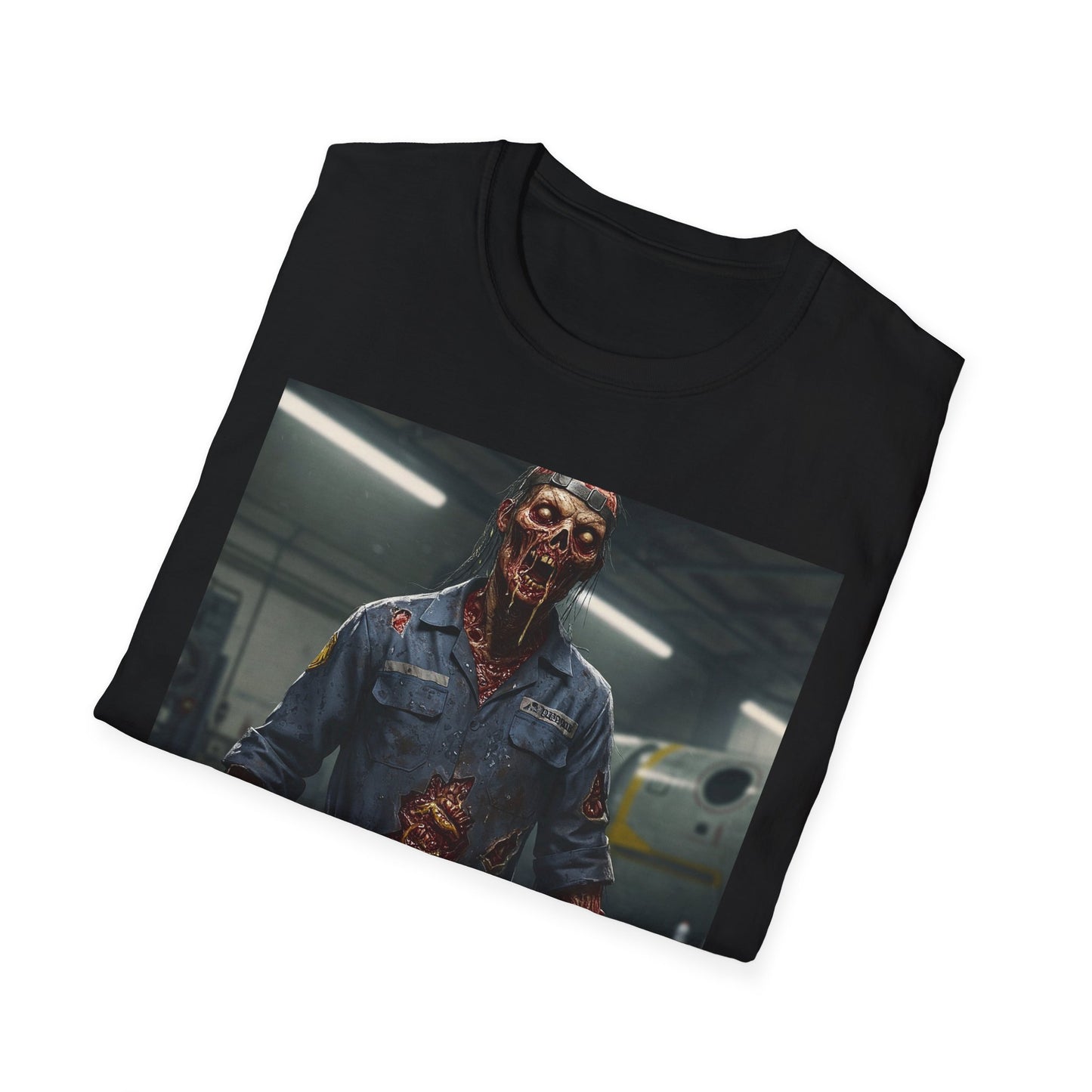 Unisex Softstyle Horror Graphic T-Shirt - Perfect for Halloween and Horror Fans