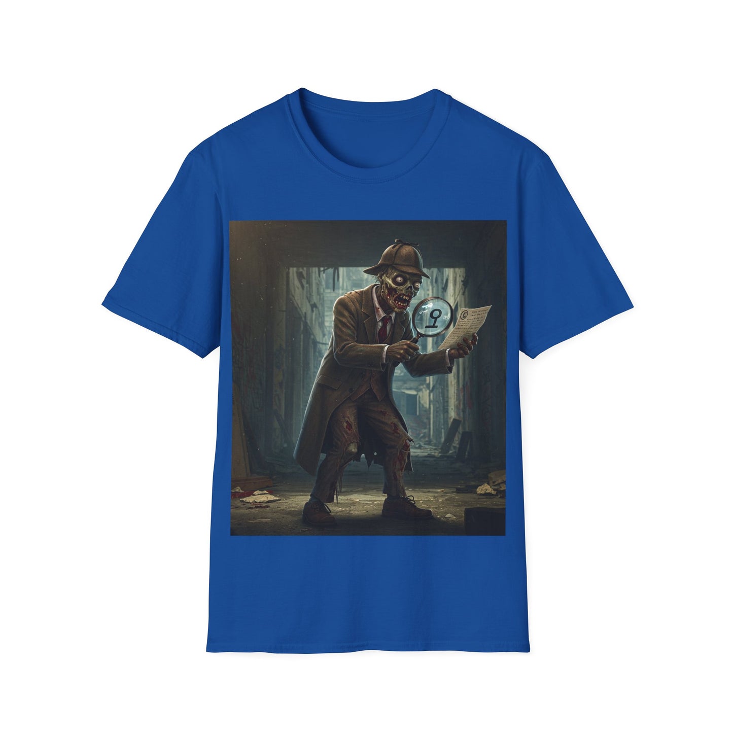 UK - Mystery Hunter Unisex Softstyle T-Shirt - Cool Graphic Tee for Curious Minds