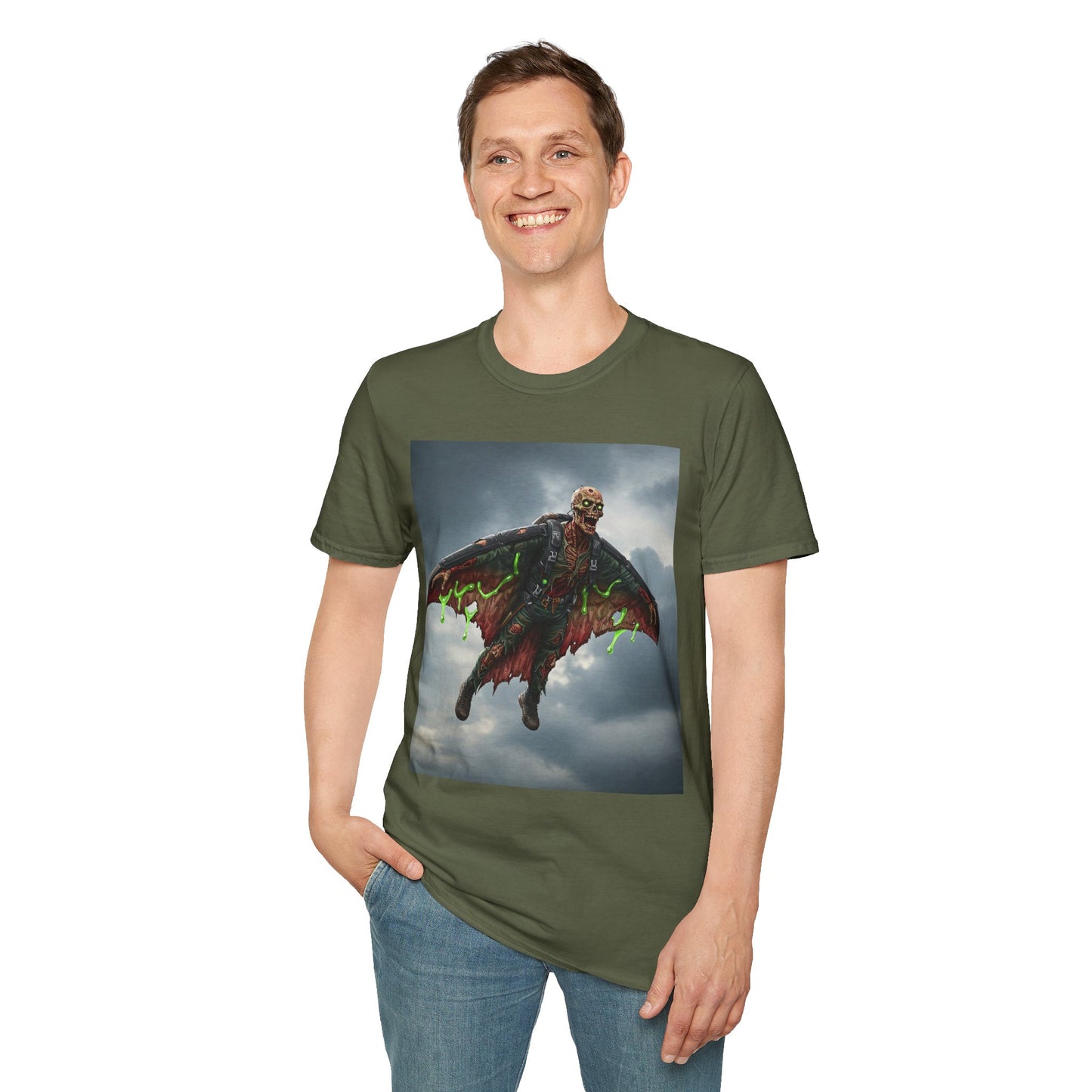 Vintage Horror Mothman Graphic Tee