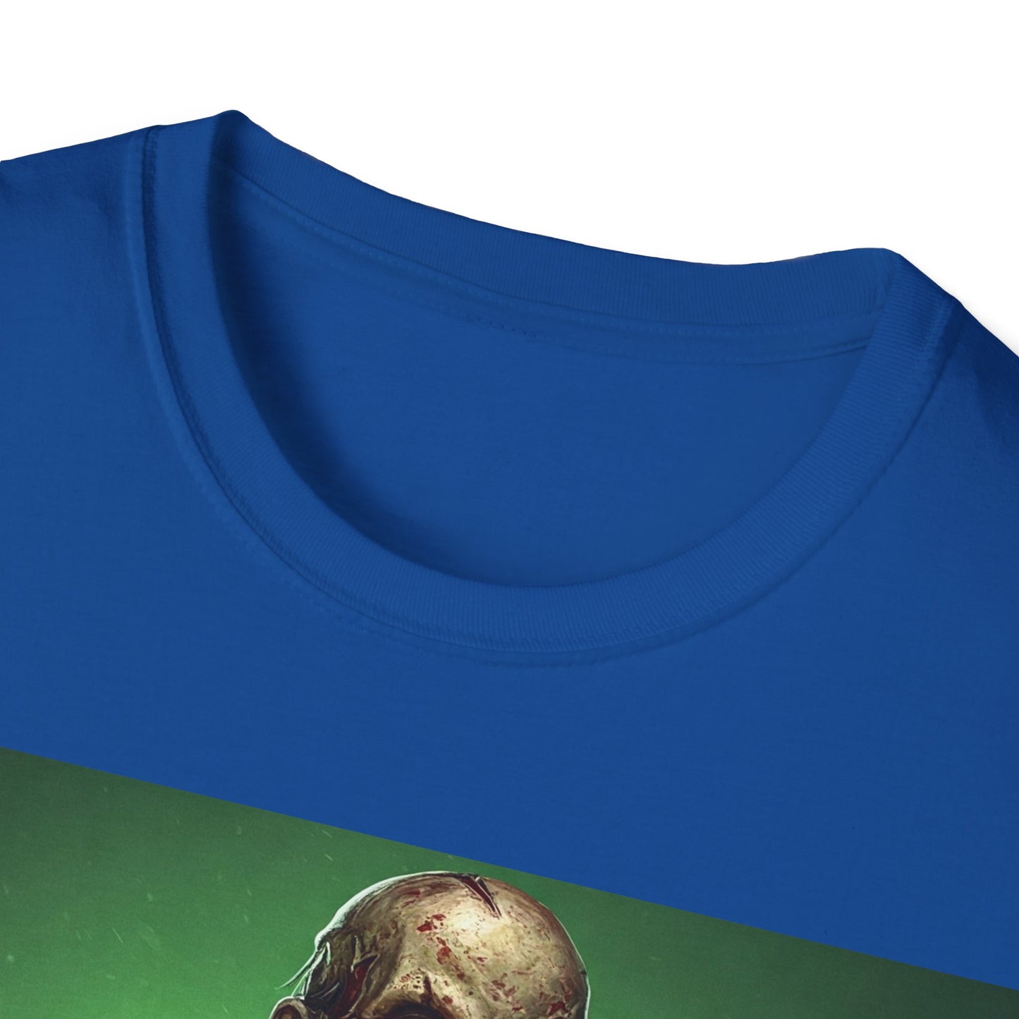 UK - Spooky Zombie Businessman Unisex Softstyle T-Shirt