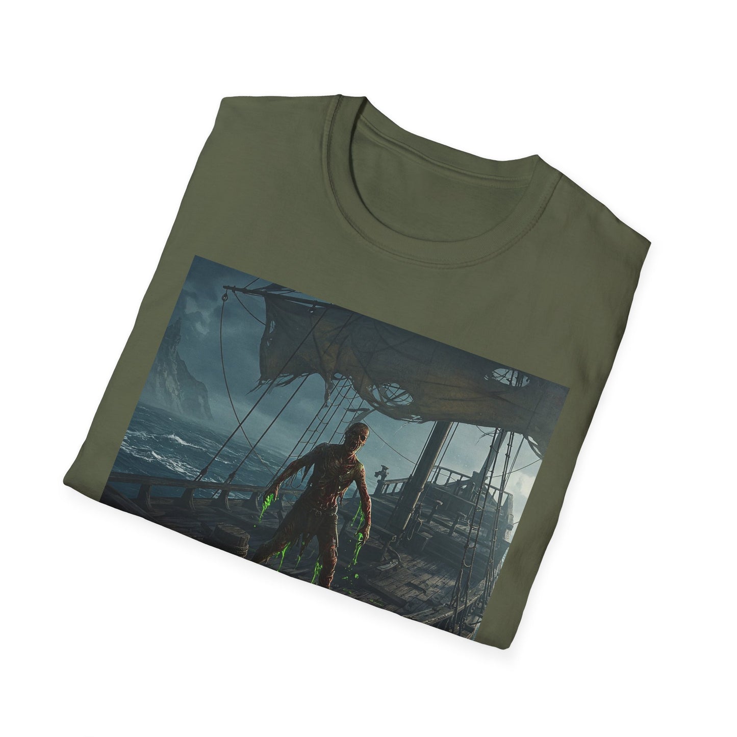 Adventurous Pirate Graphic Unisex T-Shirt - Perfect for Sea Lovers!