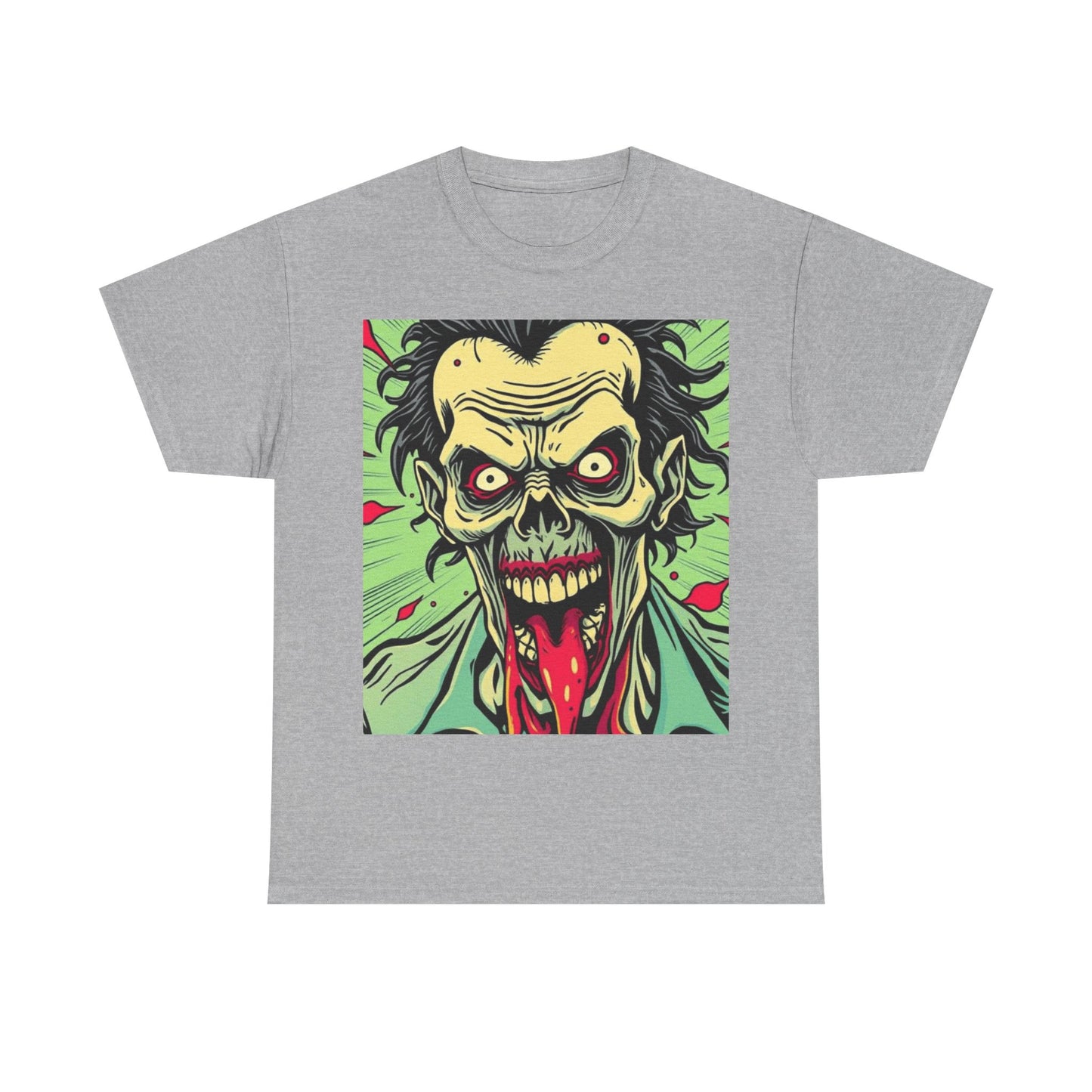 UK - Horror Graphic Tee - Creepy Zombie Design for Halloween