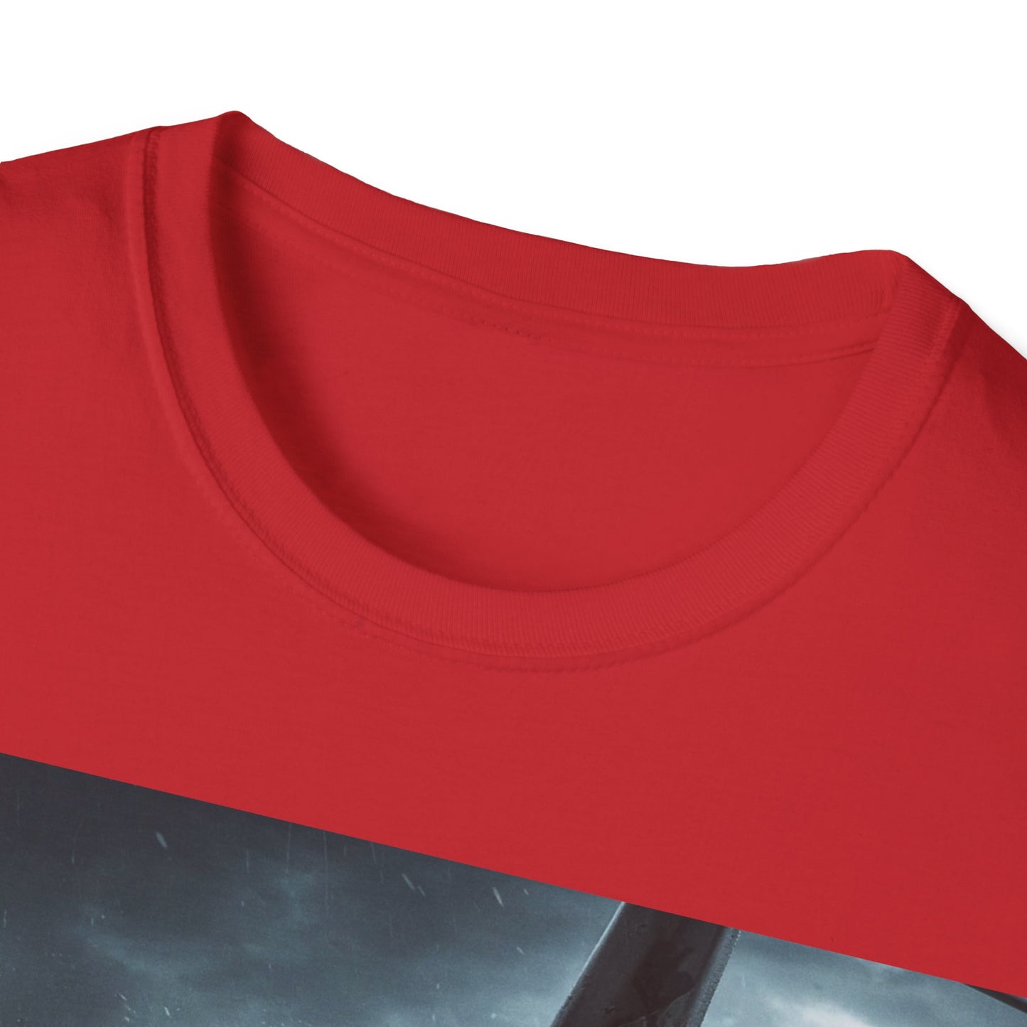 UK - Stormy Helicopter Adventure Unisex Softstyle T-Shirt