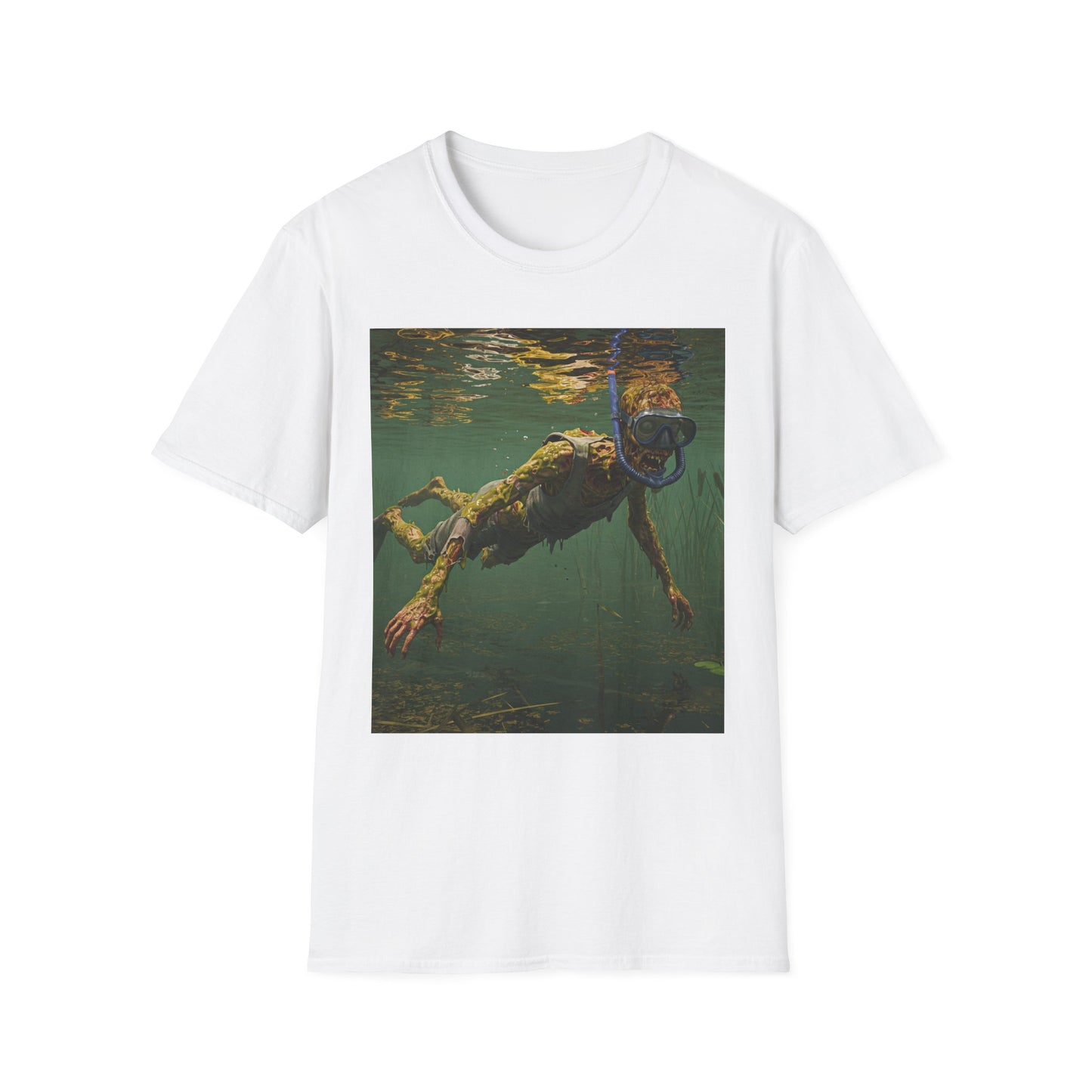 Underwater Explorer Unisex Softstyle T-Shirt - Nature Lover Graphic Tee