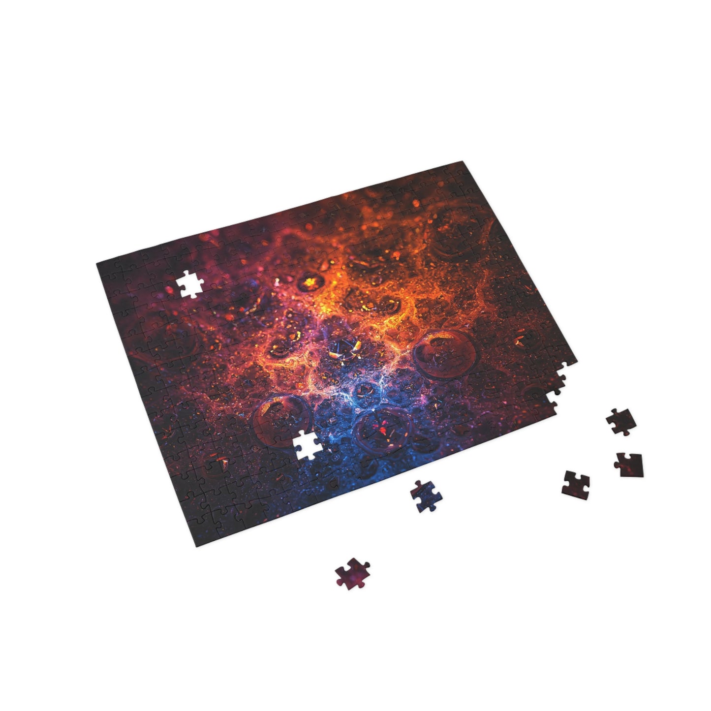 Cosmic Fantasy Puzzle (1000-Piece) - Mystical Glow Design for Family Fun and Relaxation
