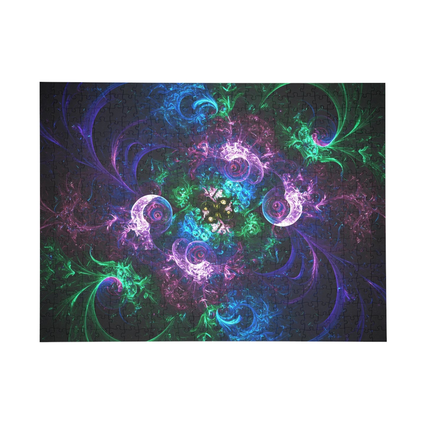 Vibrant Cosmic Puzzle - 96, 252, 500, 1000-Piece Options