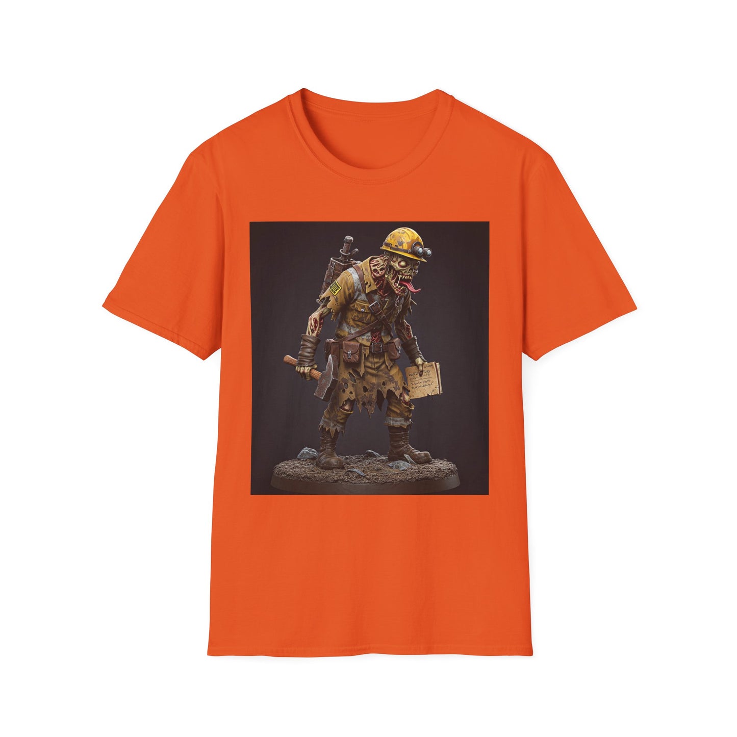 Vintage Mining Themed Unisex Softstyle T-Shirt - Perfect for Adventure Lovers
