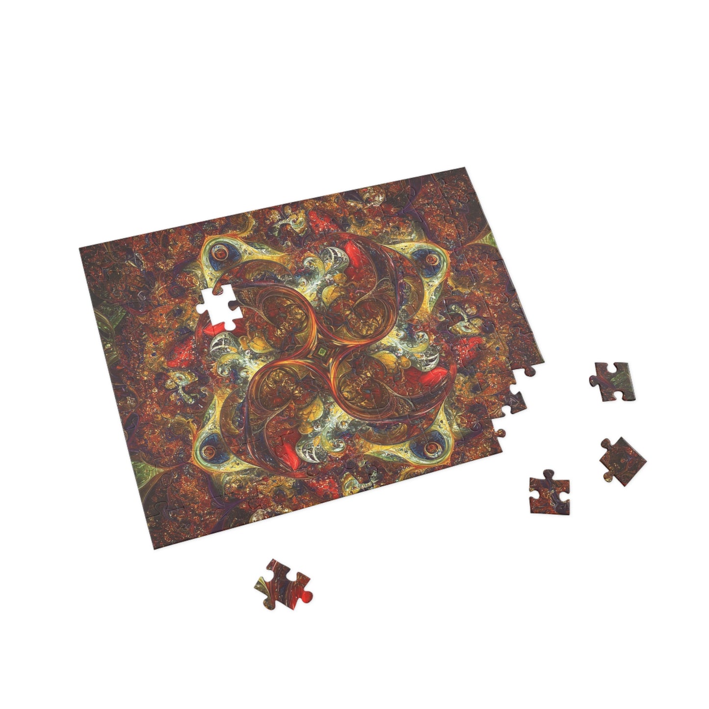 Colorful Kaleidoscope Puzzle - 1000 Pieces - Relaxing Mindfulness Activity