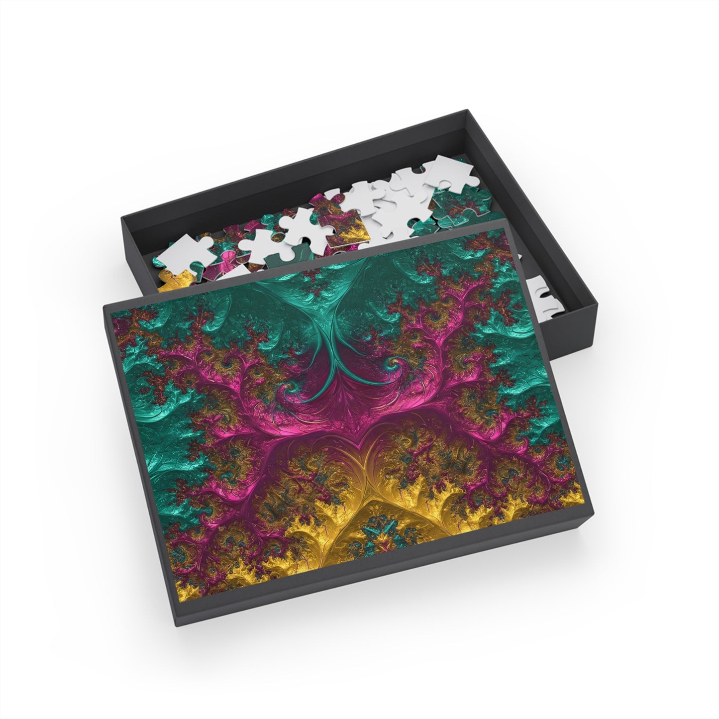 Mystical Fractal Puzzle - 1000-Piece Jigsaw for Relaxation & Fun