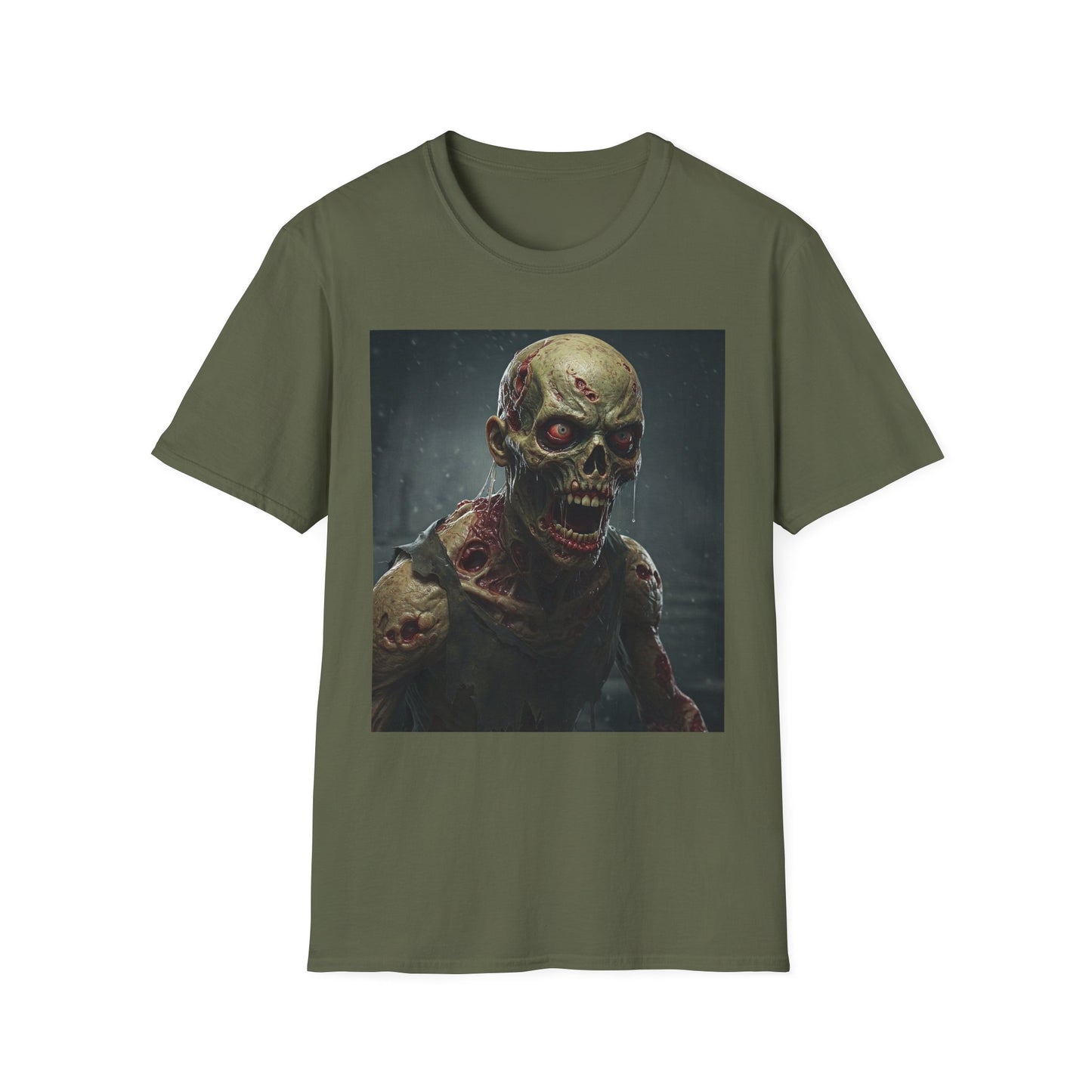 Apocalyptic Portrait Tee: Wear the Undead.