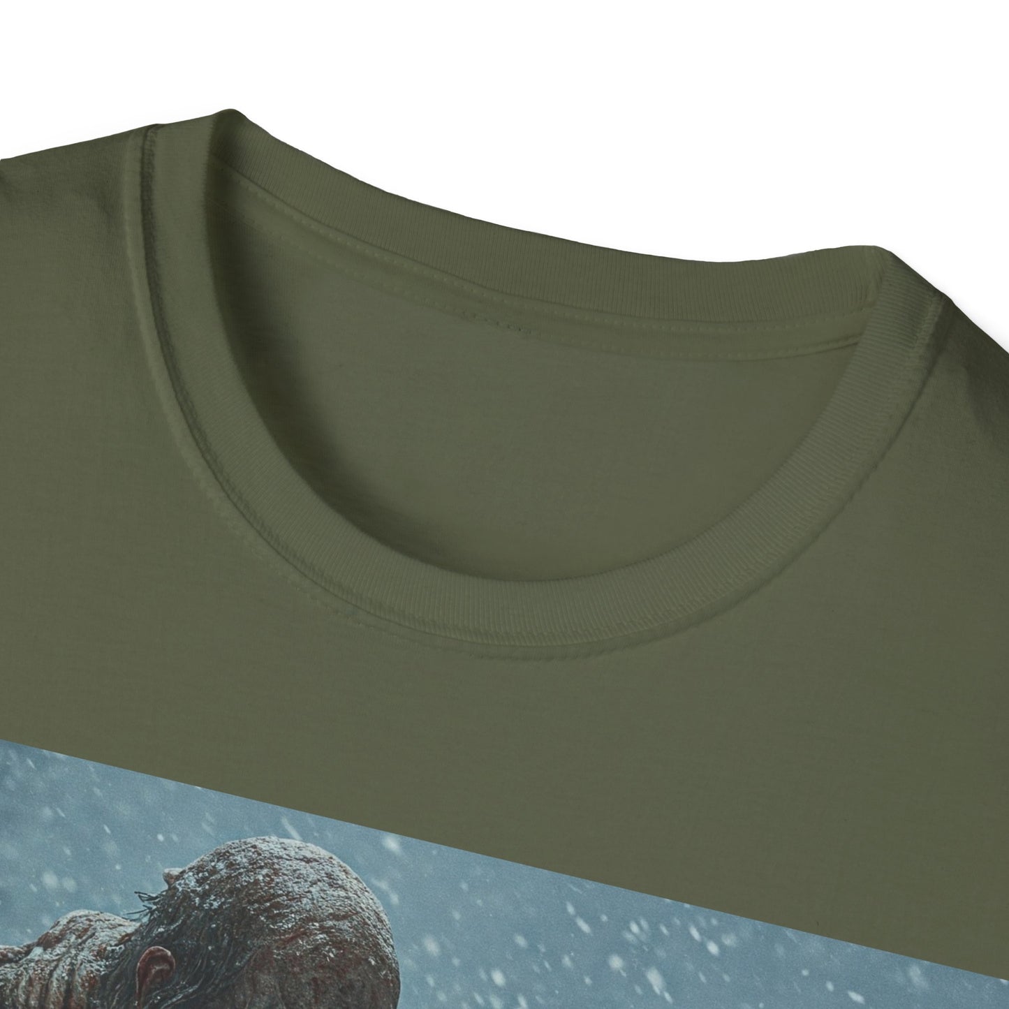 UK - Unisex Softstyle T-Shirt | Snowy Scene Fan Tee