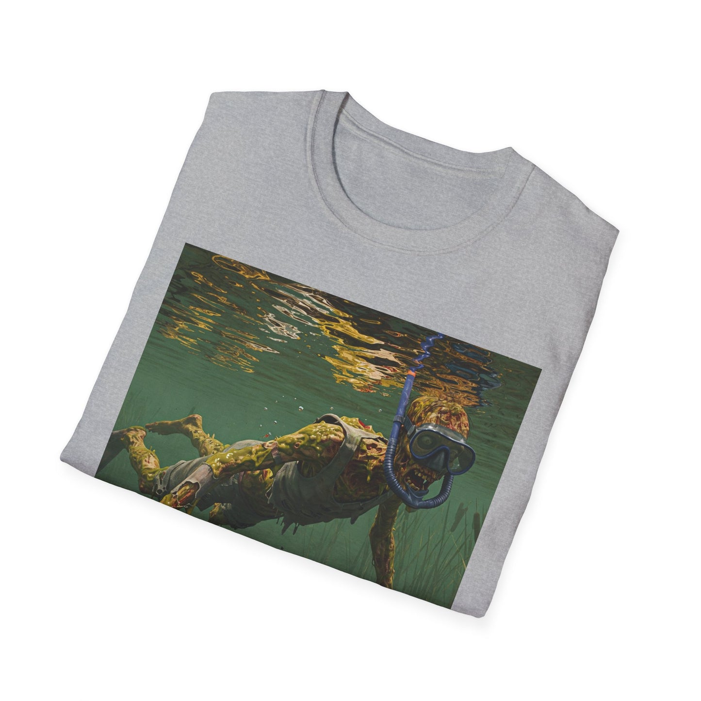 Underwater Explorer Unisex Softstyle T-Shirt - Nature Lover Graphic Tee