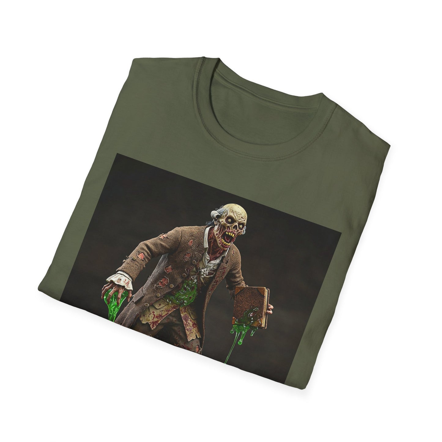 Zombie Science Unisex Softstyle T-Shirt - Spooky Halloween Apparel