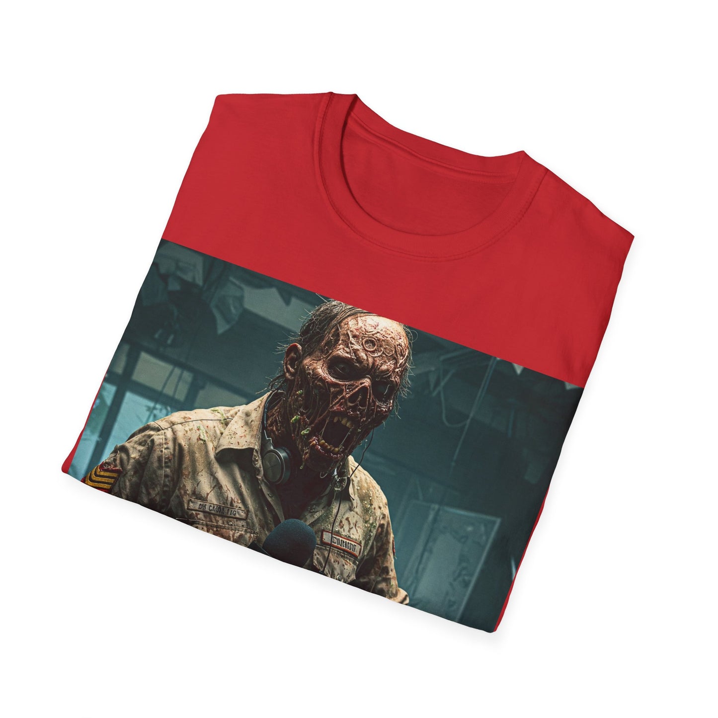 UK - Horror-Inspired Unisex Softstyle T-Shirt - Perfect for Halloween Fans
