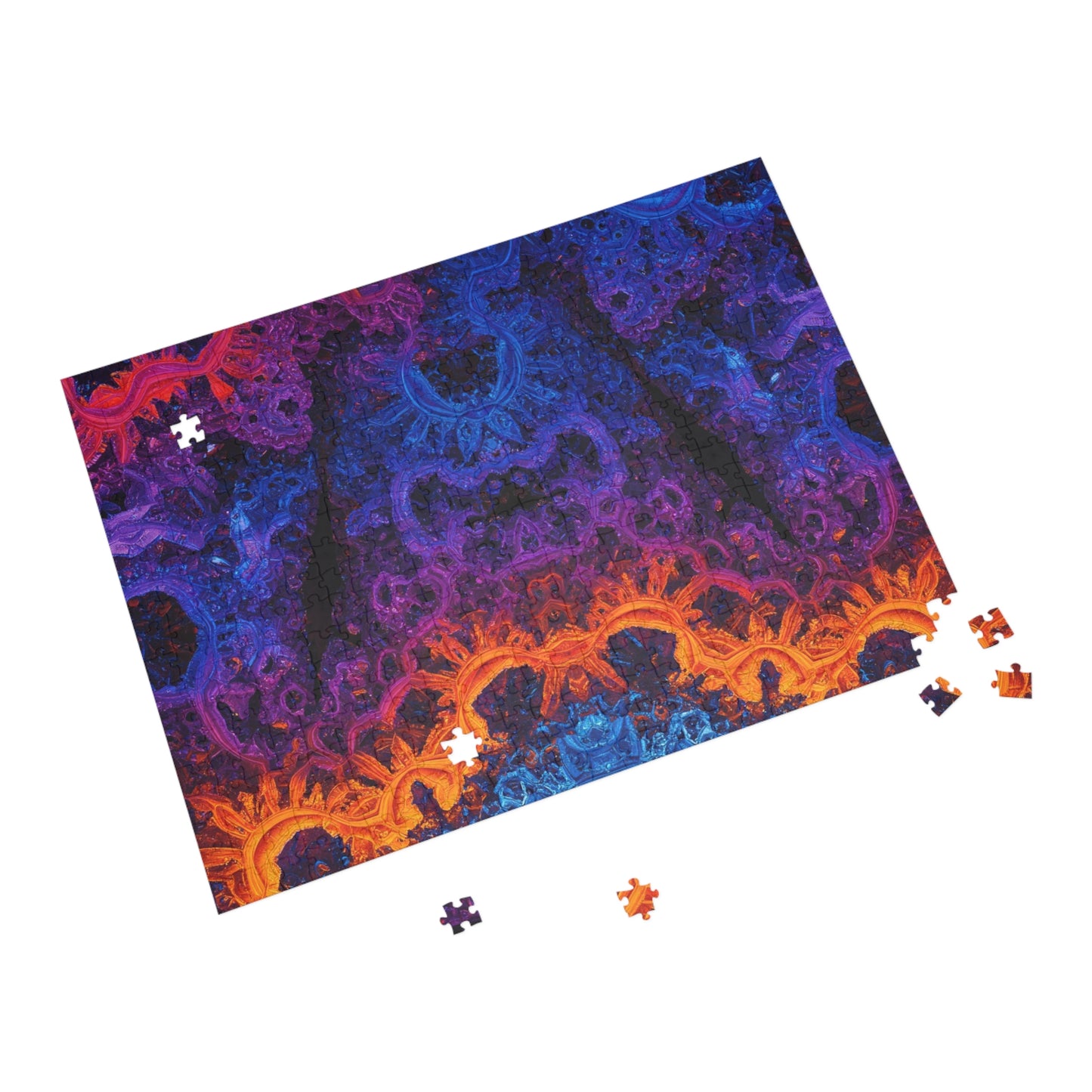 097- Fractal Puzzle (96, 252, 500, 1000-Piece) - Fun Family Activity and Gift
