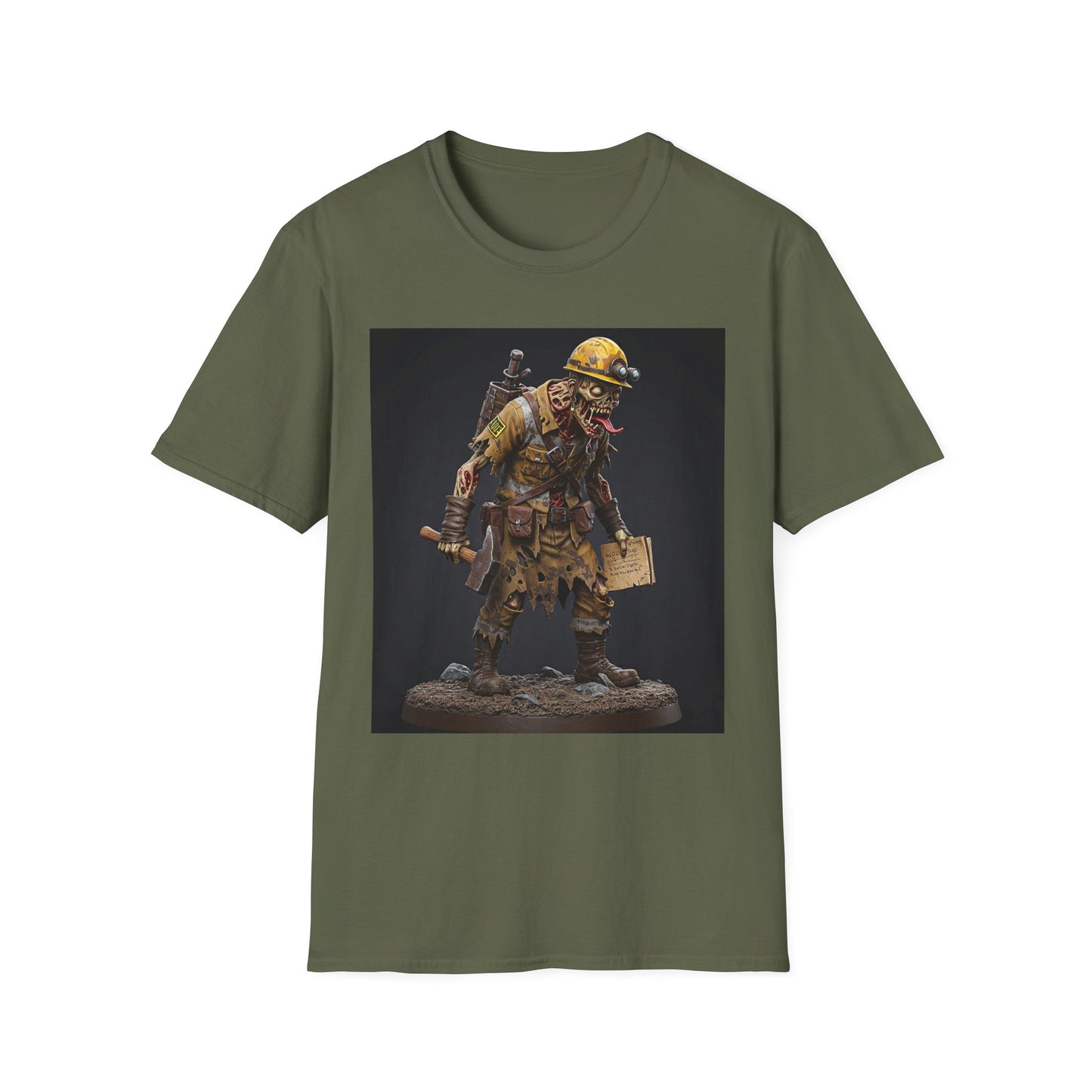 Vintage Mining Themed Unisex Softstyle T-Shirt - Perfect for Adventure Lovers
