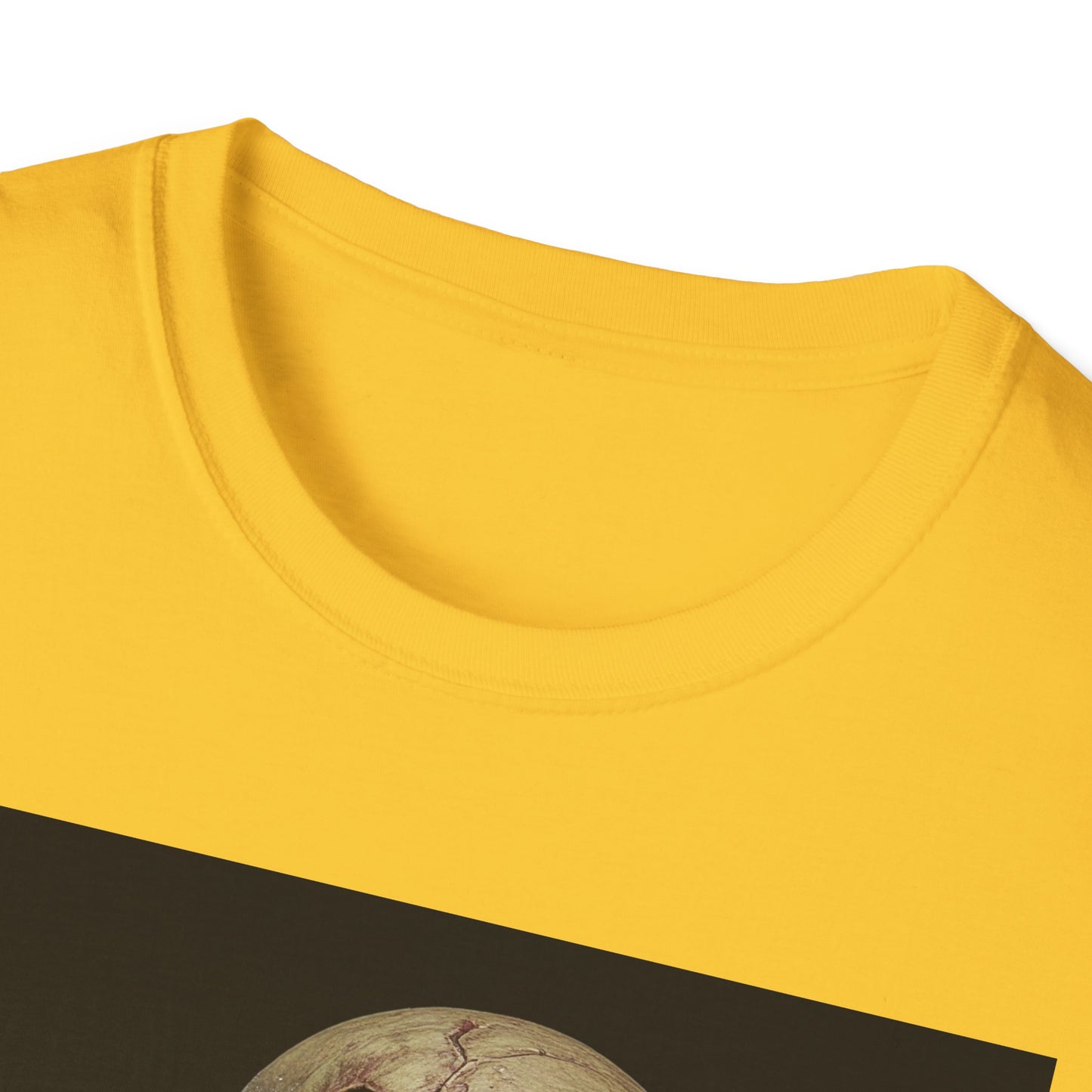 Apocalyptic Portrait Tee, bold, decaying zombie graphic