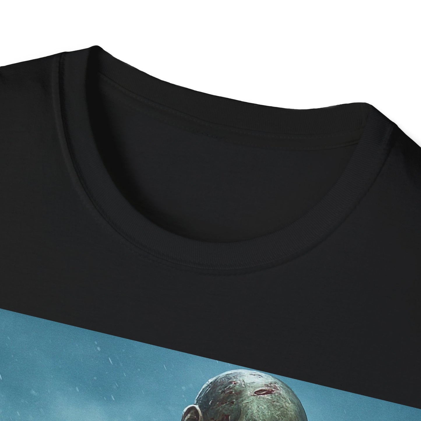 UK - Unisex Horror Graphic T-Shirt - Zombie Design for Halloween & Horror Fans